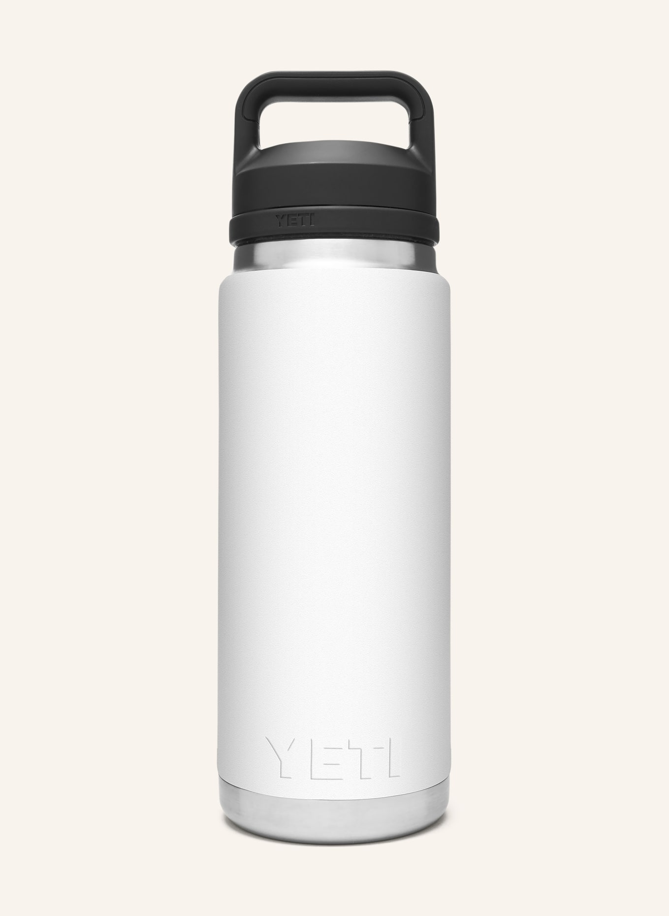 YETI Isolierflasche RAMBLER®, Farbe: WEISS/ SILBER (Bild 2)