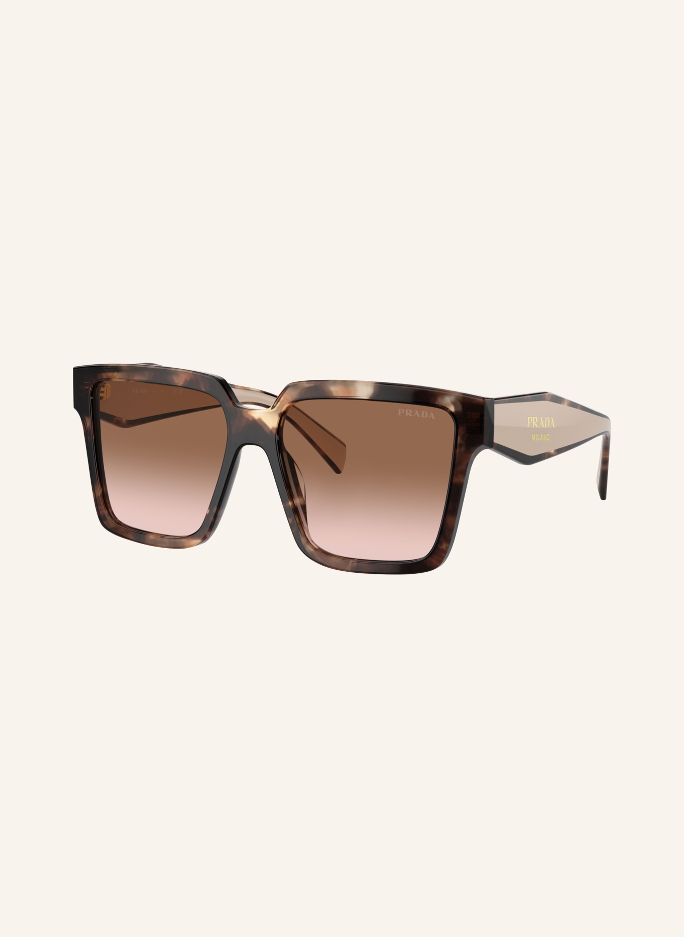 PRADA Sonnenbrille PR 24ZS: 07R0A6 - HAVANA/ BRAUN VERLAUF