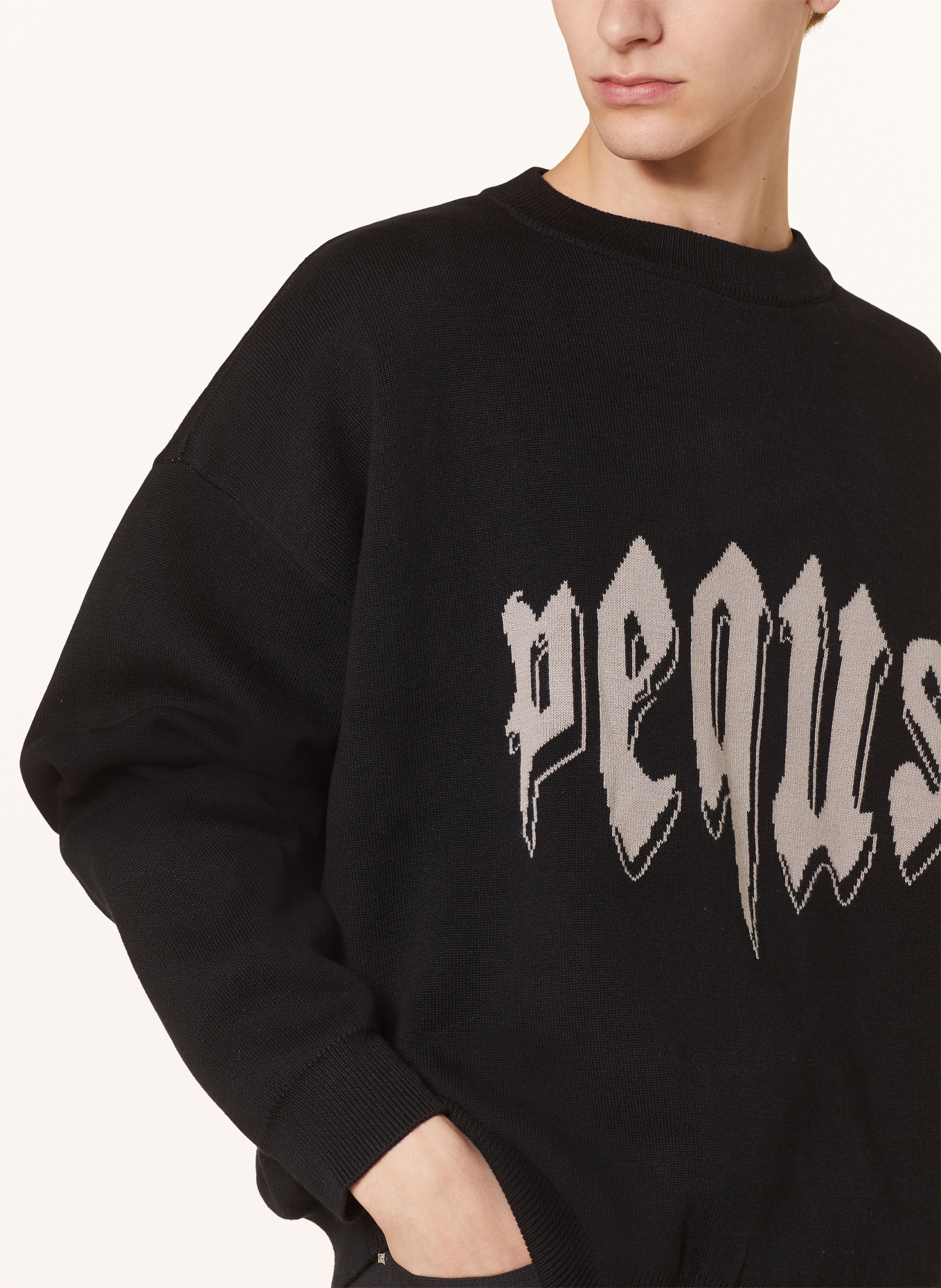 PEQUS Sweater, Color: BLACK (Image 4)