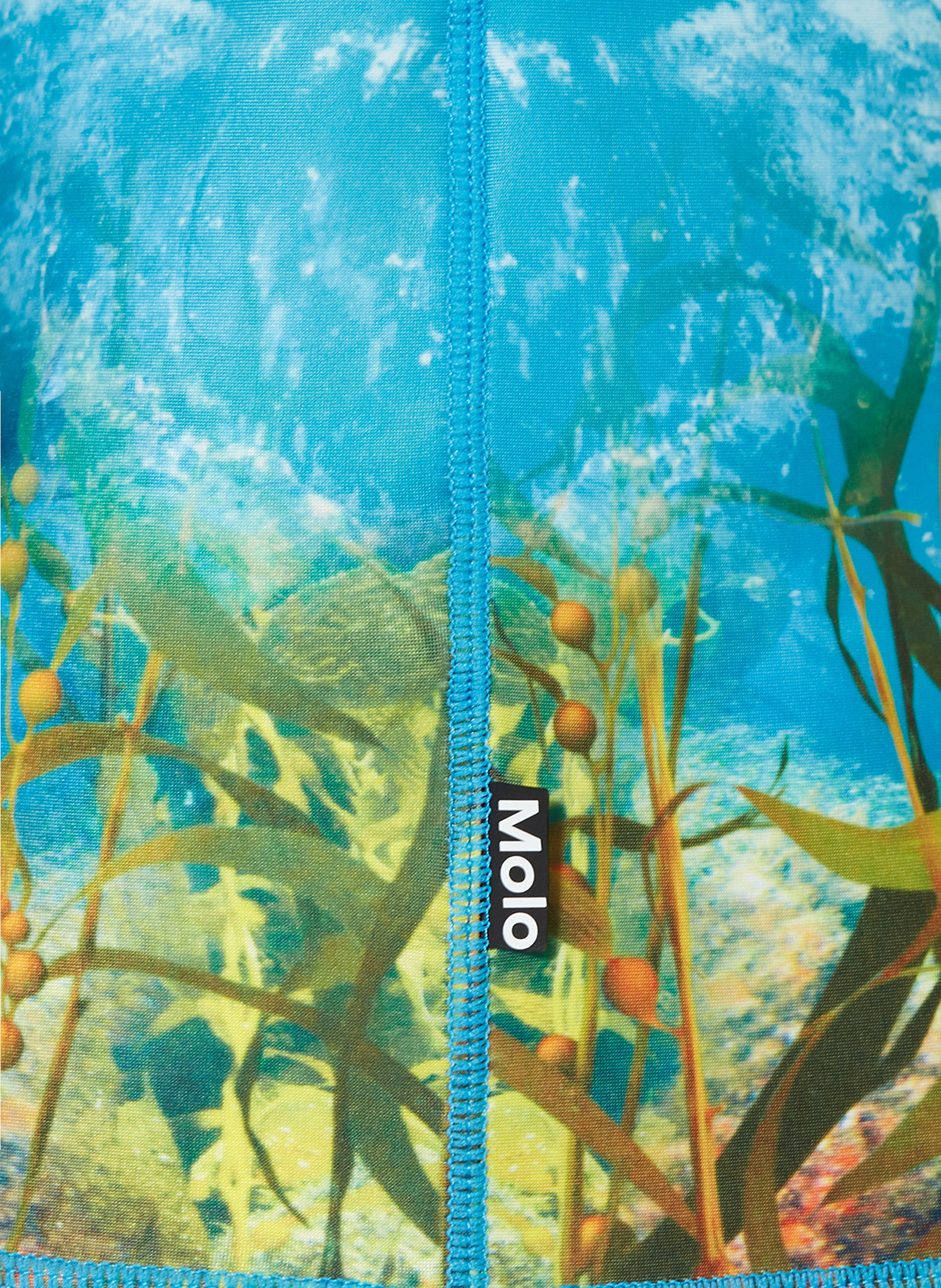 molo T-Shirt NEPTUNE mit UV-Schutz 50+, Farbe: TÜRKIS/ HELLGRAU (Bild 3)