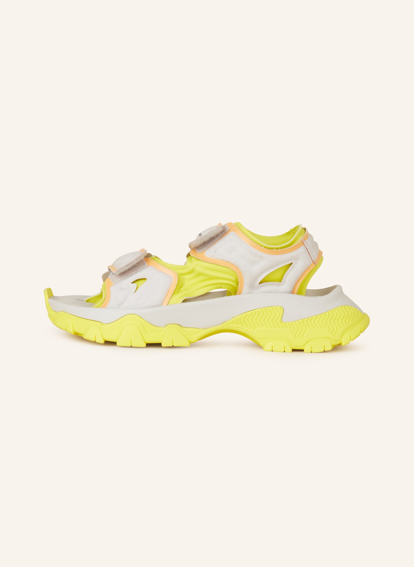 adidas by Stella McCartney Sandals HIKA, Color: LIGHT GRAY/ ORANGE/ YELLOW (Image 4)