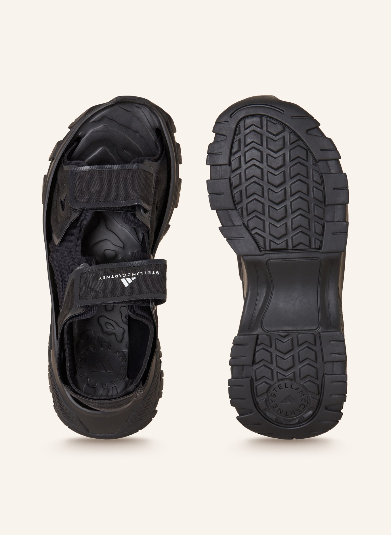 adidas by Stella McCartney Sandals HIKA, Color: BLACK (Image 5)