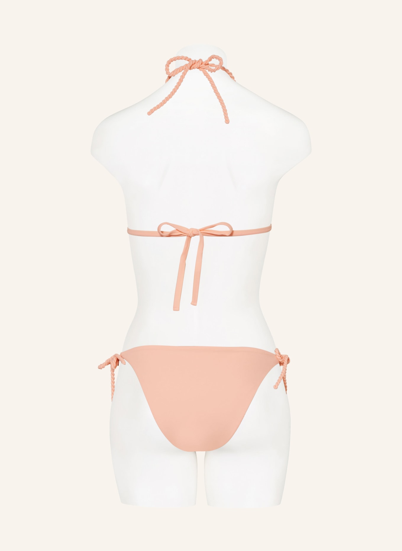 heidi klein Reversible triangle bikini bottoms MUSKMELON BAY, Color: WHITE/ SALMON/ PINK (Image 5)