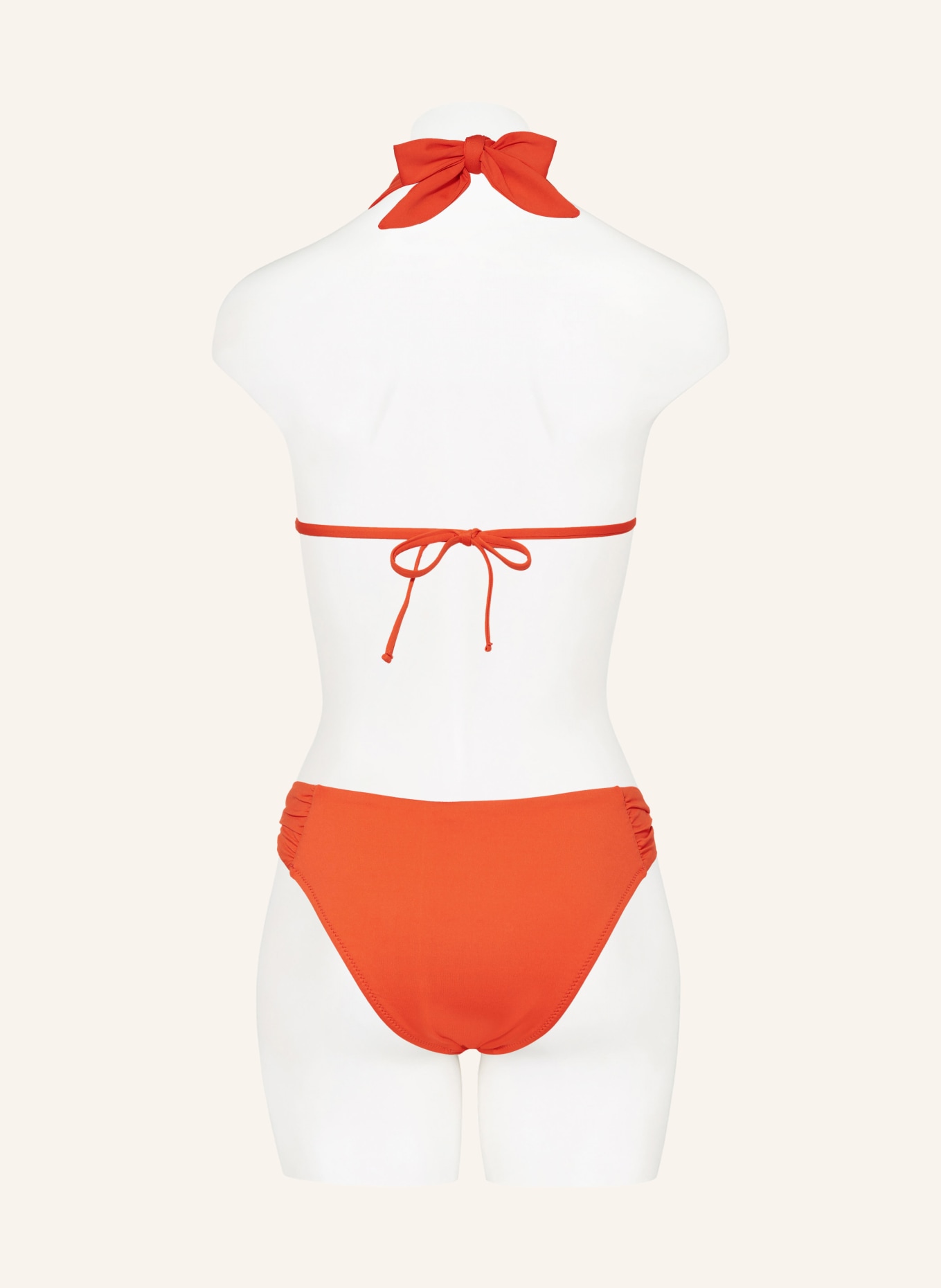 heidi klein Halter neck bikini top PILANESBERG, Color: ORANGE (Image 3)