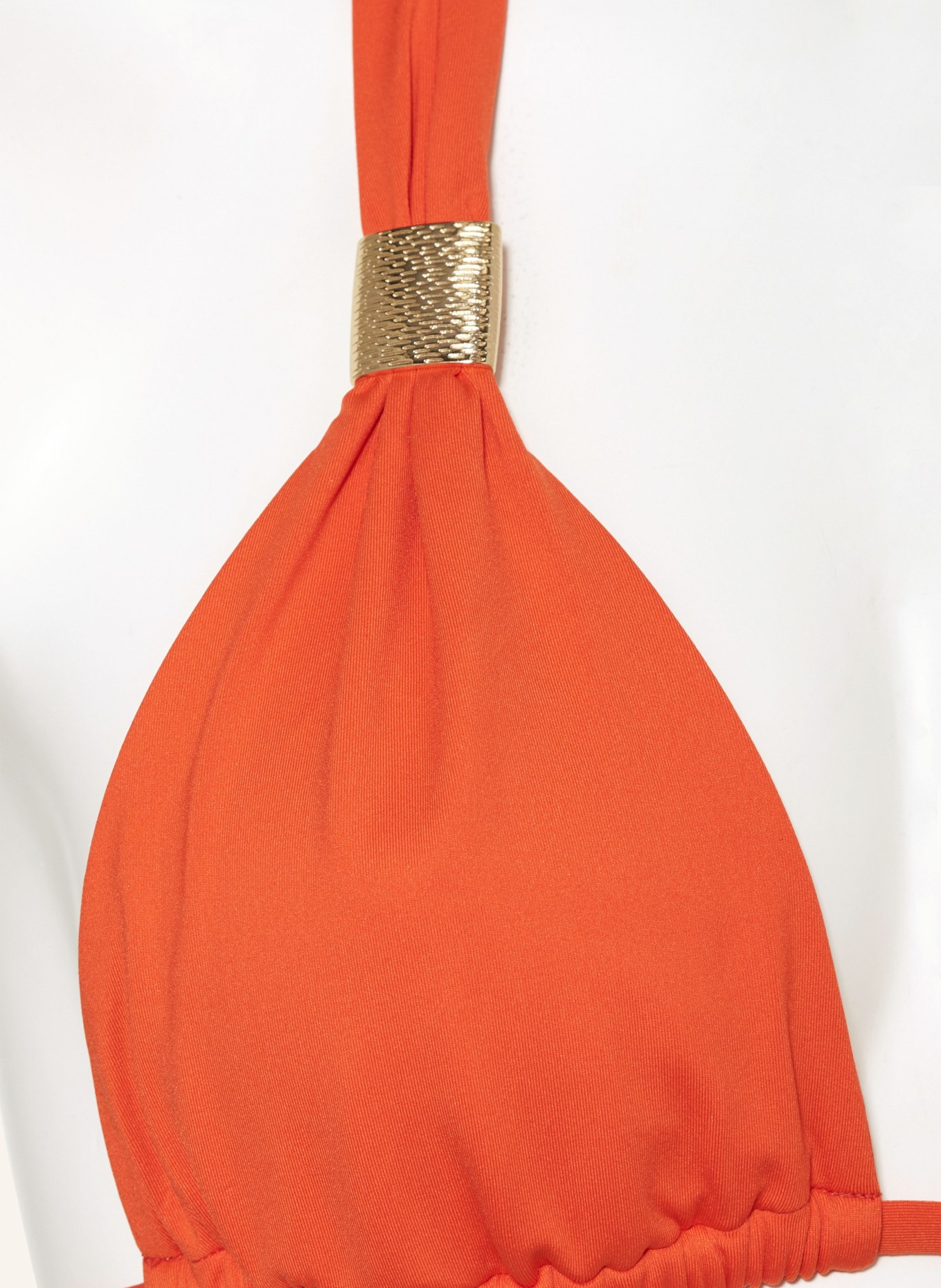 heidi klein Halter neck bikini top PILANESBERG, Color: ORANGE (Image 4)