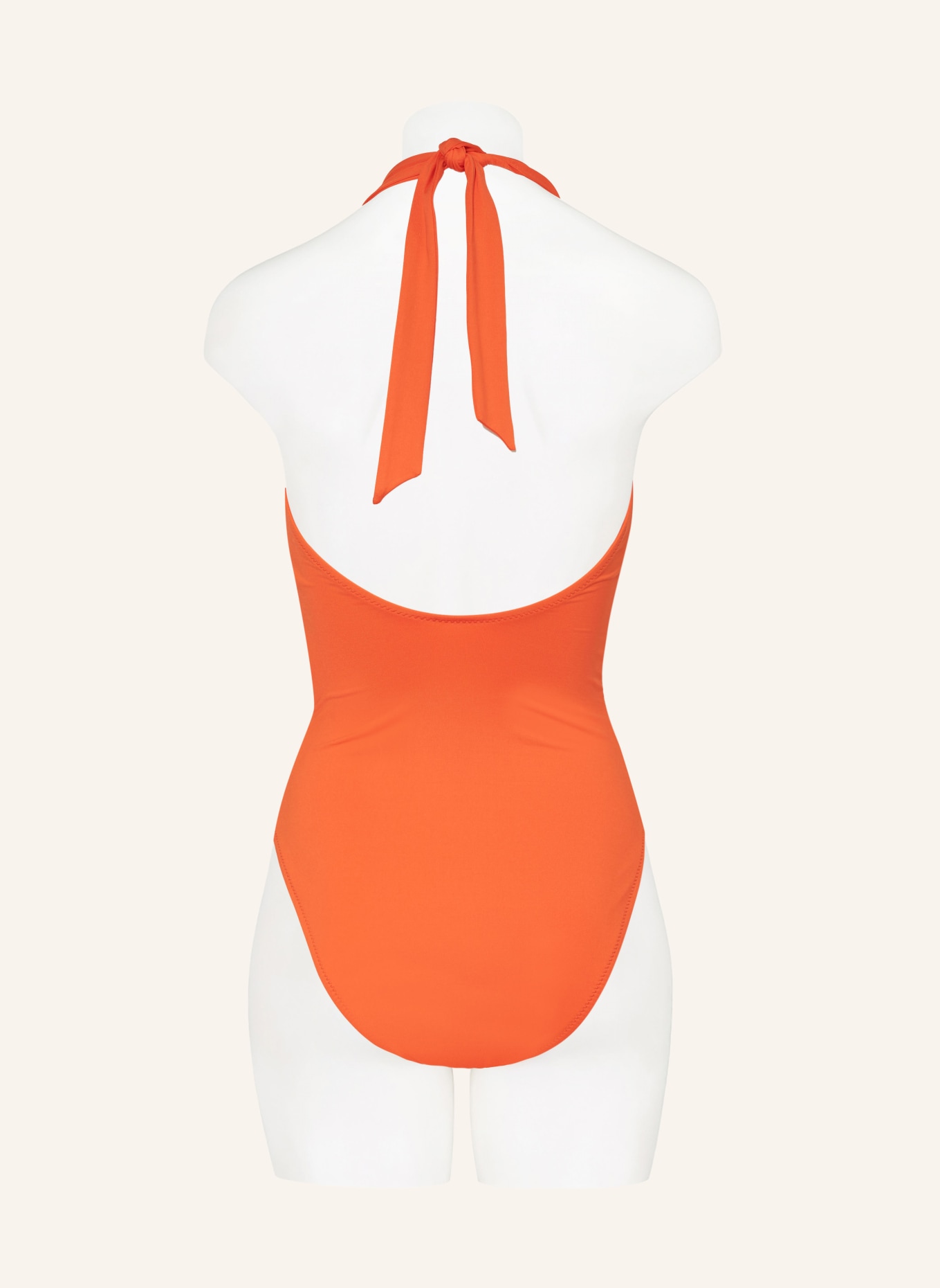 heidi klein Halter neck swimsuit PILANESBERG, Color: ORANGE (Image 3)