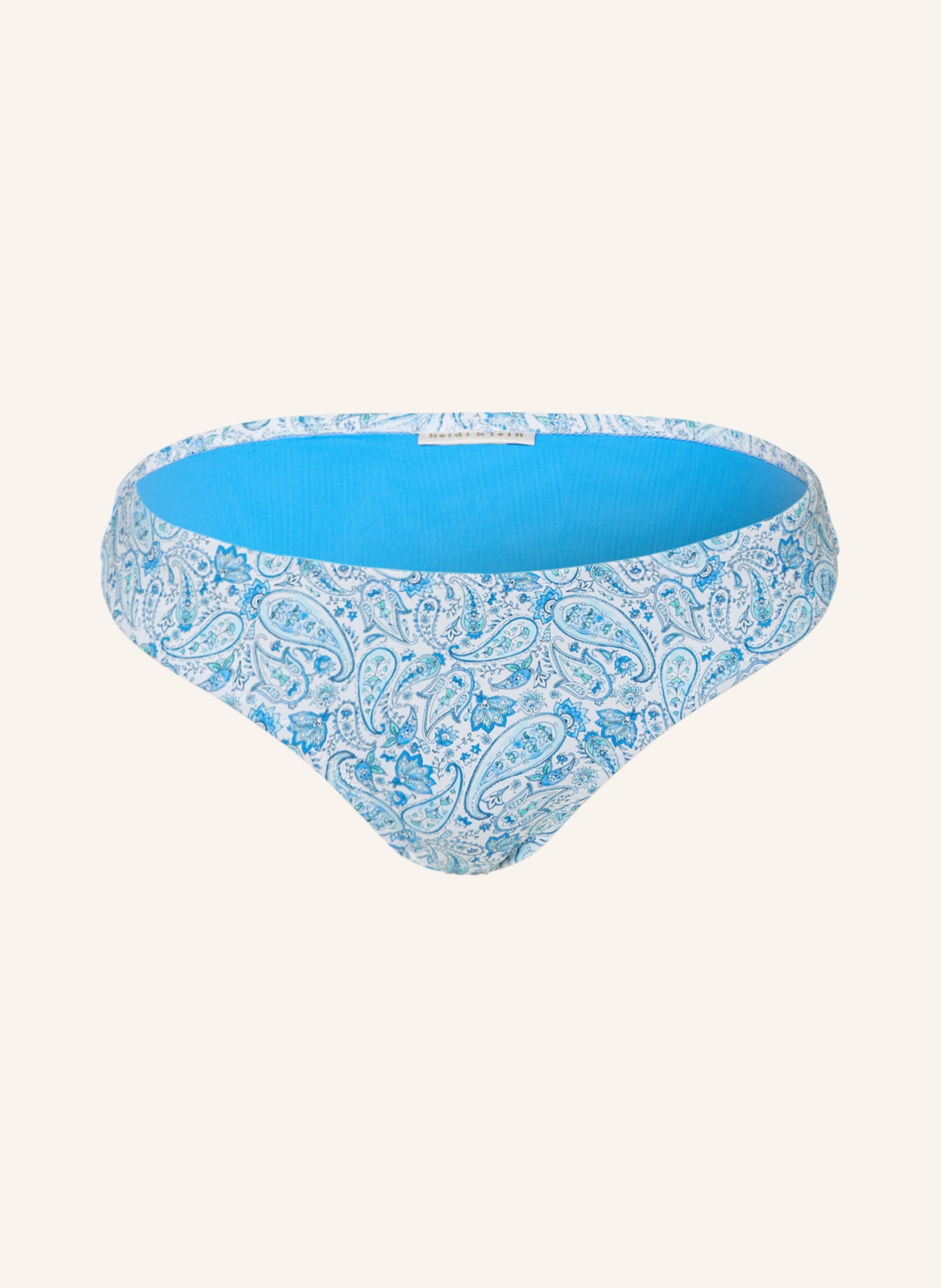 heidi klein Basic bikini bottoms CAMPS BAY BEACH, Color: WHITE/ TURQUOISE/ BLUE (Image 1)