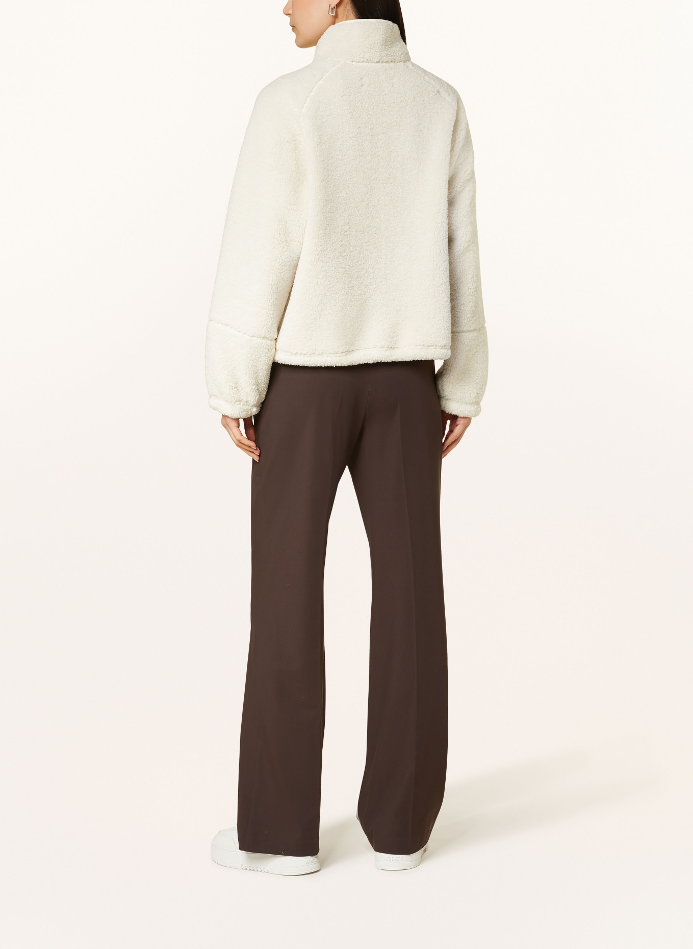 SAMSØE SAMSØE Teddyfell-Jacke TARA: ECRU