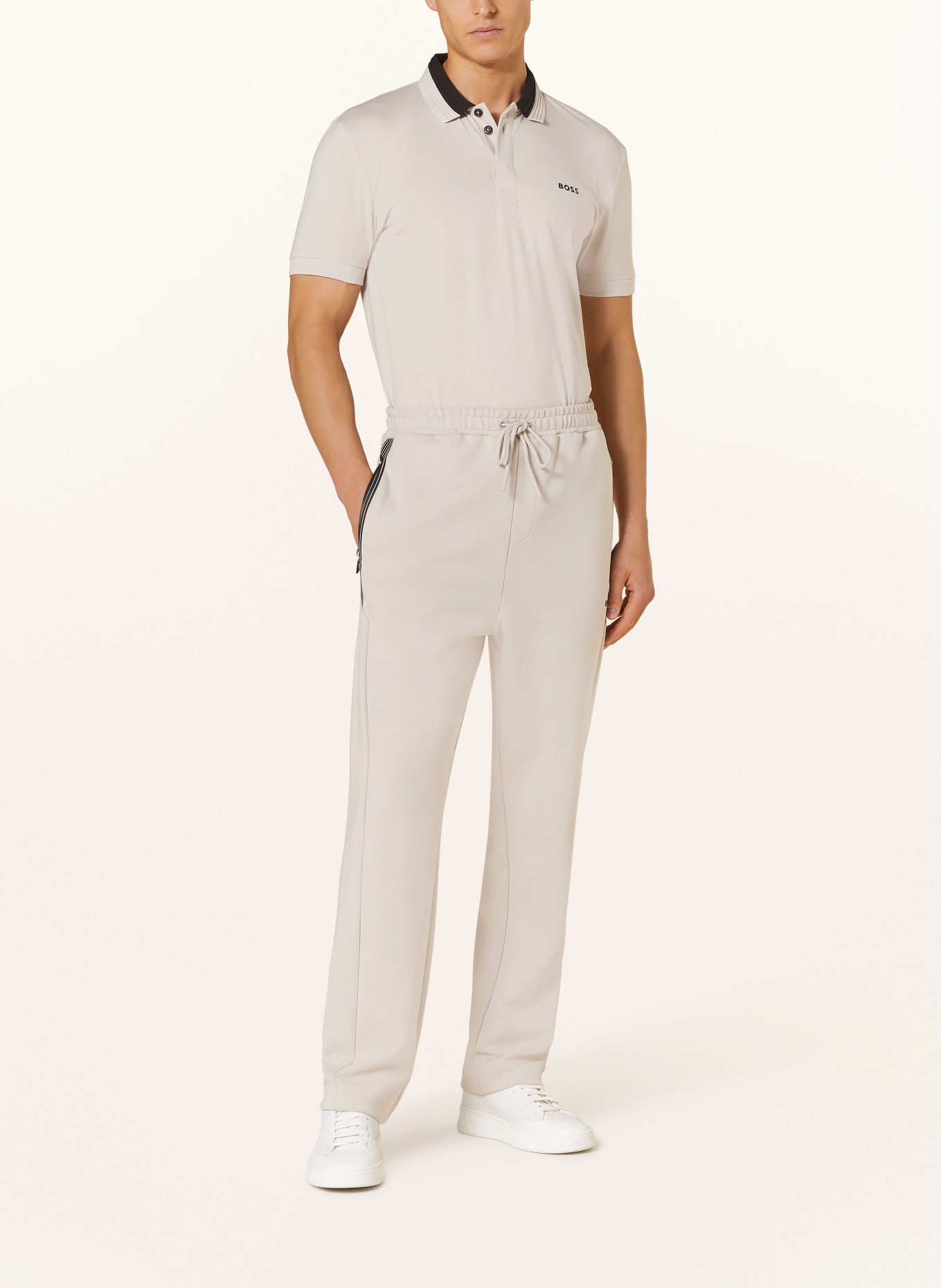 BOSS Jersey-Poloshirt PADDY Regular Fit, Farbe: HELLBRAUN (Bild 2)