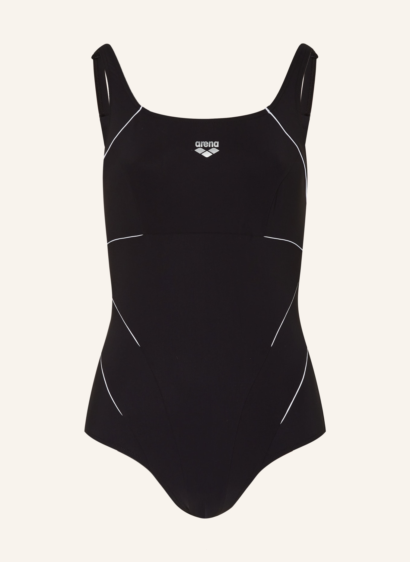 arena Shaping swimsuit JEWEL with UV protection, Color: BLACK (Image 1)