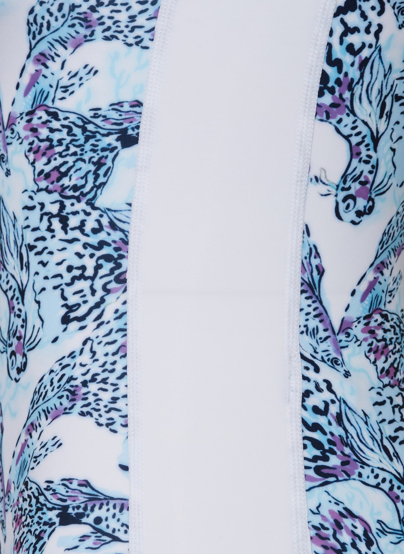 VILEBREQUIN Swimsuit ISADORA FISH, Color: WHITE/ LIGHT BLUE/ LIGHT PURPLE (Image 3)