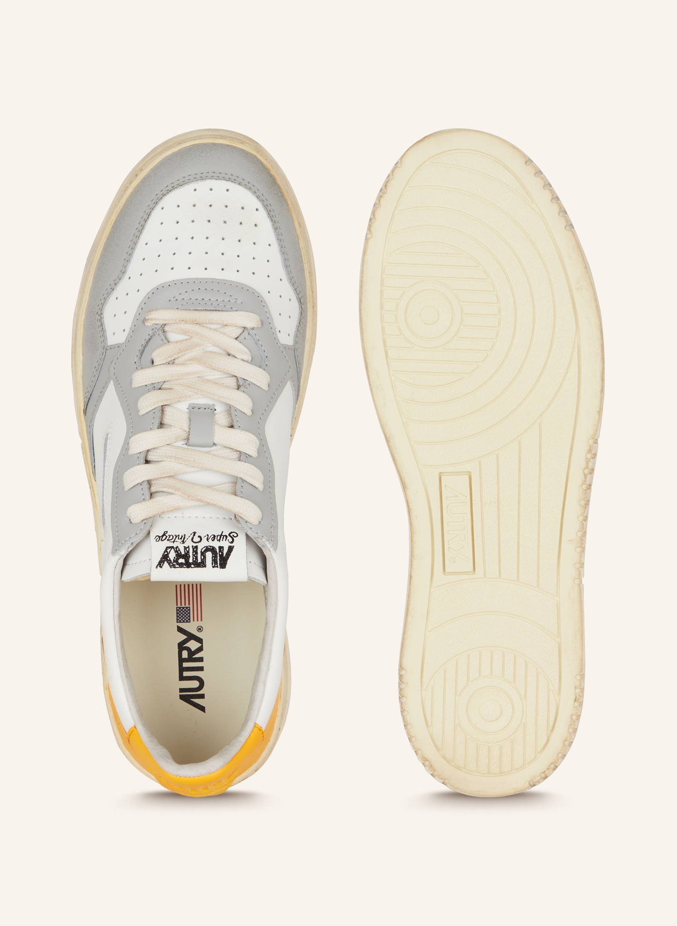 AUTRY Sneakers, Color: WHITE/ GRAY (Image 5)