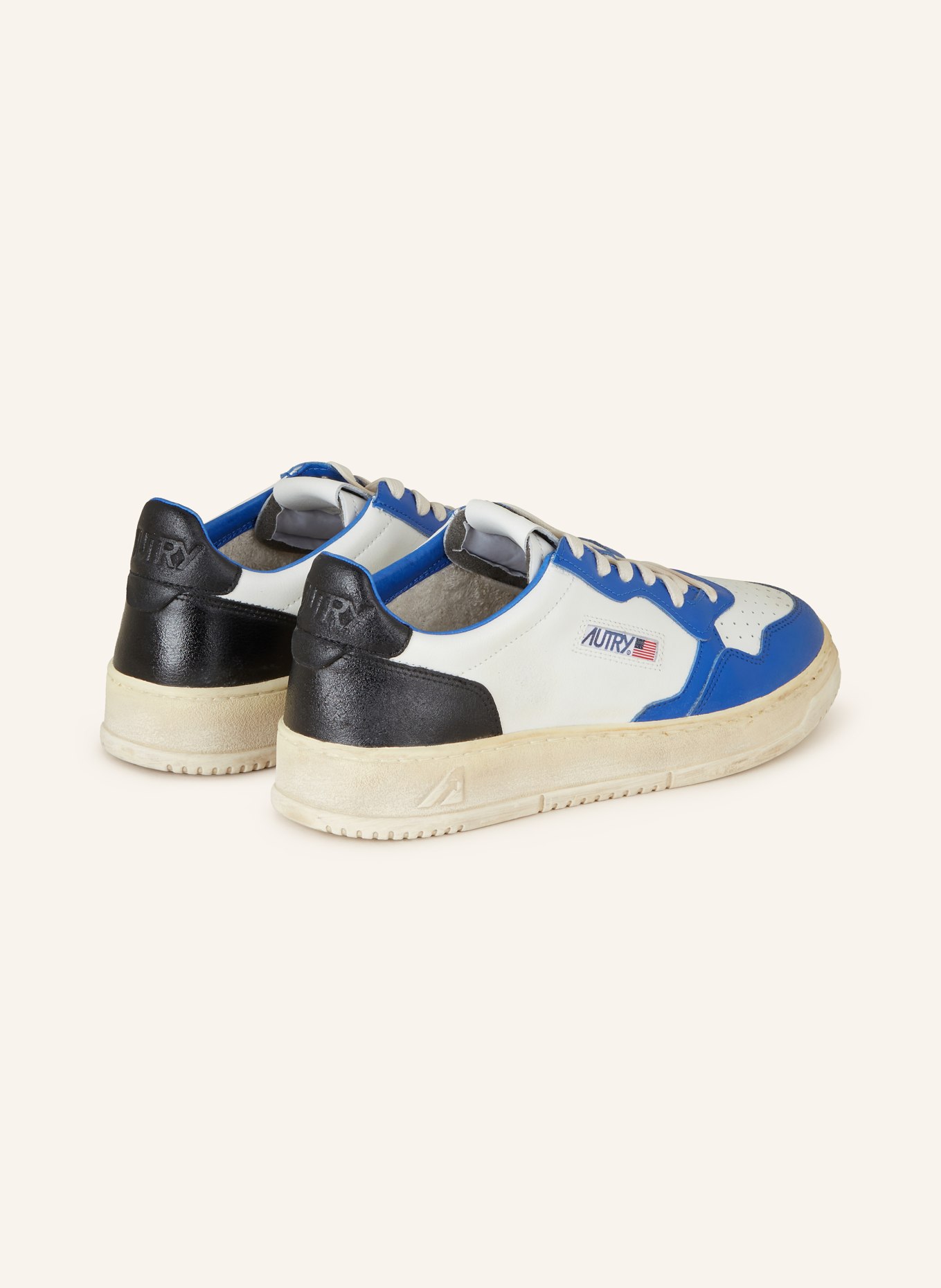 AUTRY Sneakers, Color: WHITE/ BLUE (Image 2)