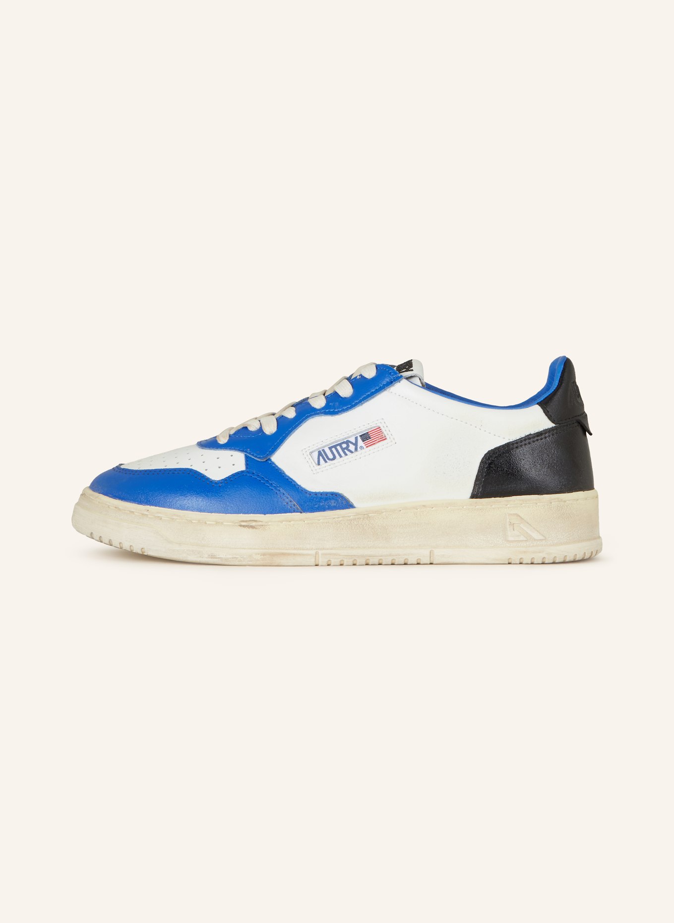 AUTRY Sneakers, Color: WHITE/ BLUE (Image 4)