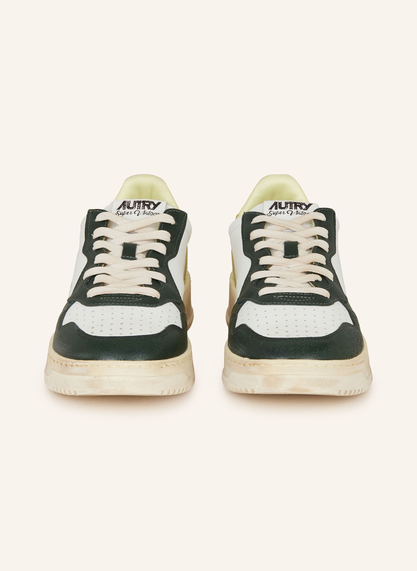 AUTRY Sneakers, Color: WHITE/ GREEN (Image 3)