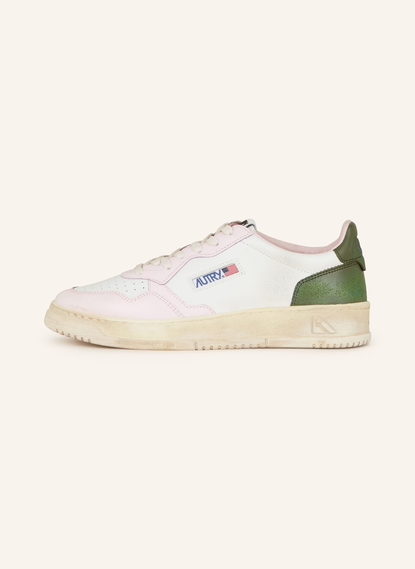 AUTRY Sneakers, Color: WHITE/ PINK (Image 4)