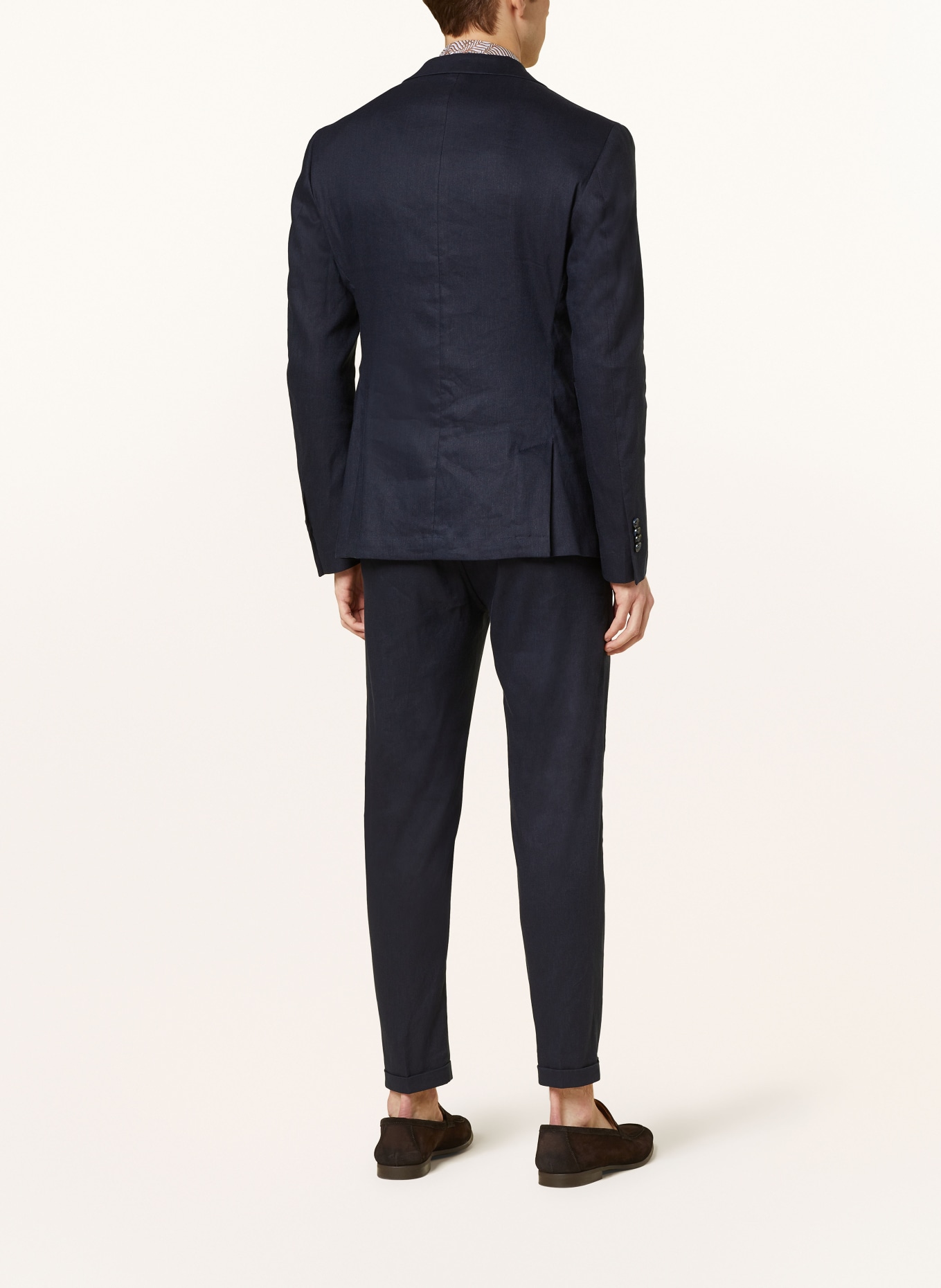 CINQUE Suit jacket CICAVA extra slim fit with linen, Color: 69 DUNKELBLAU (Image 3)