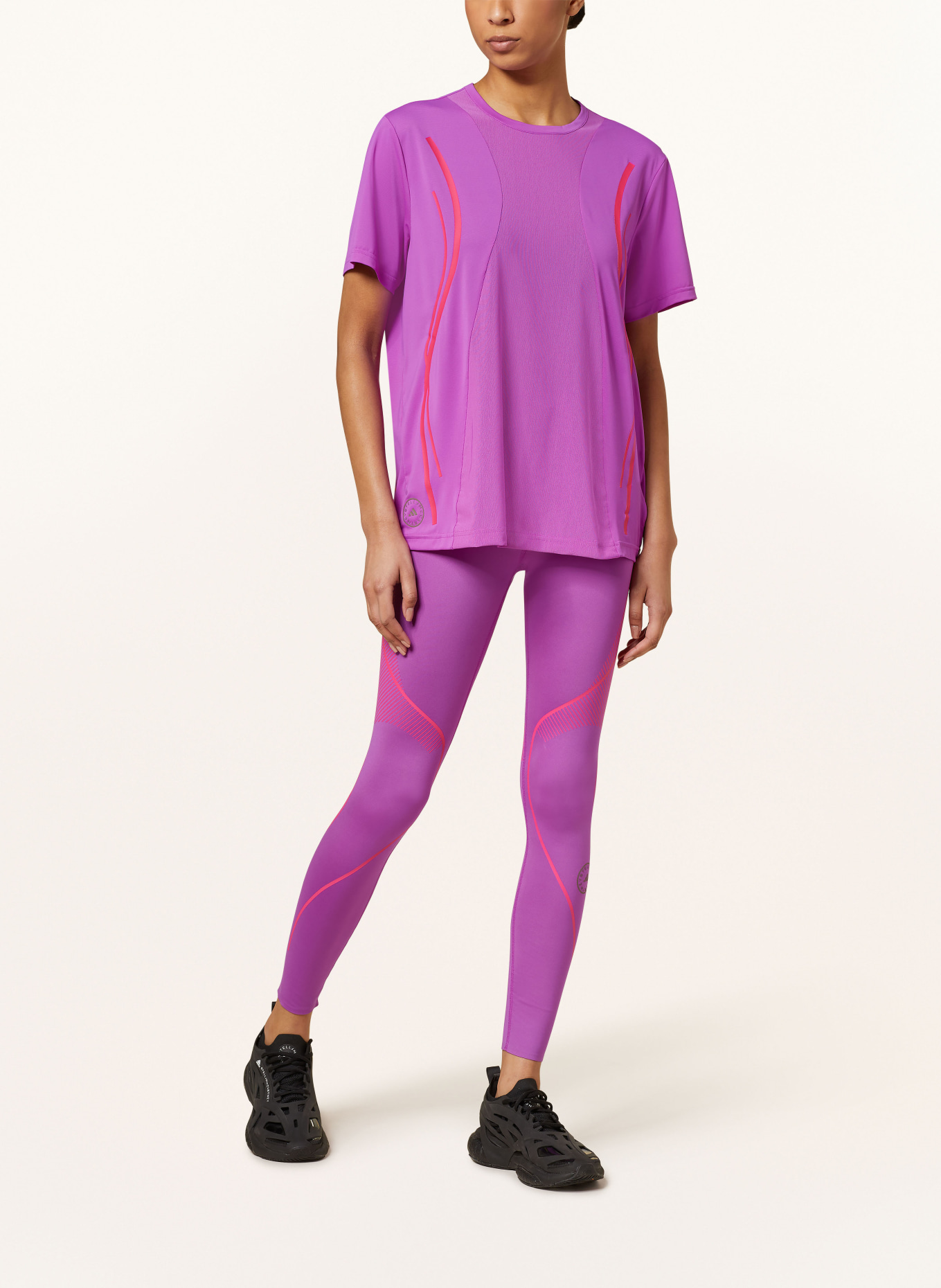adidas by Stella McCartney Leggings TRUEPACE, Color: PURPLE/ PINK (Image 2)