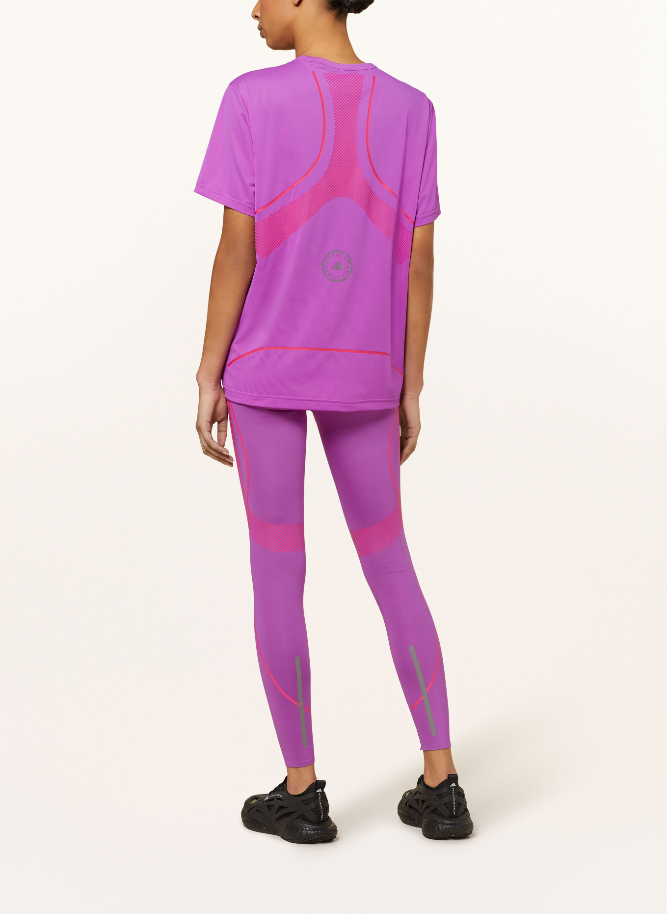 adidas by Stella McCartney Leggings TRUEPACE, Color: PURPLE/ PINK (Image 3)