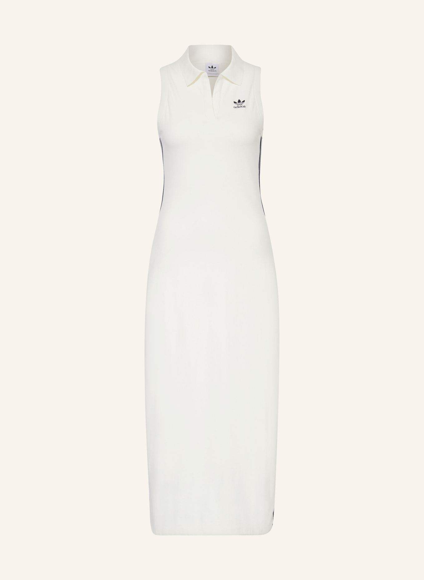 adidas Originals Jersey polo dress PREMIUM ORIGINALS, Color: WHITE (Image 1)