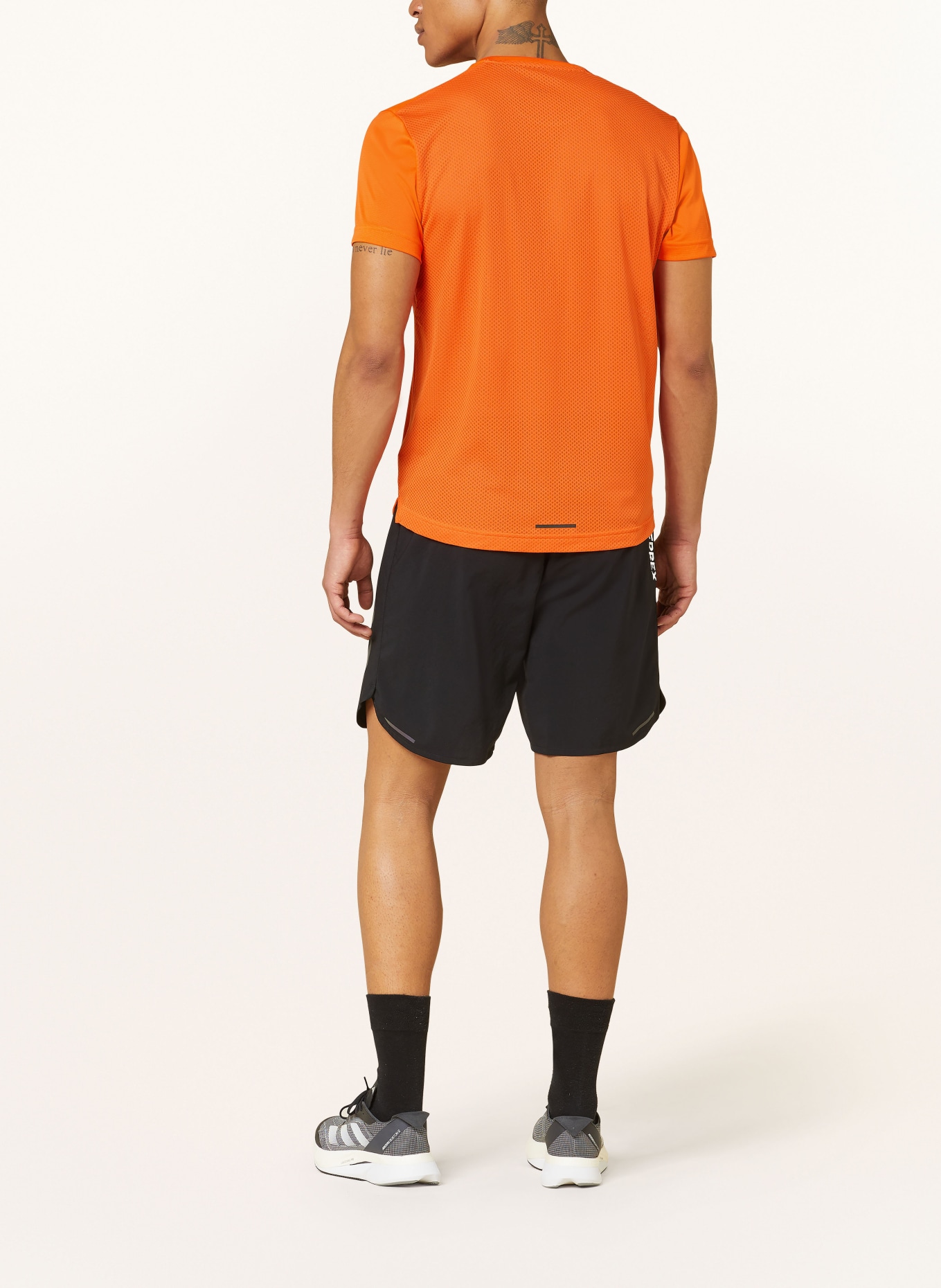 adidas Running shirt AGRAVIC TRAIL, Color: ORANGE/ WHITE (Image 3)