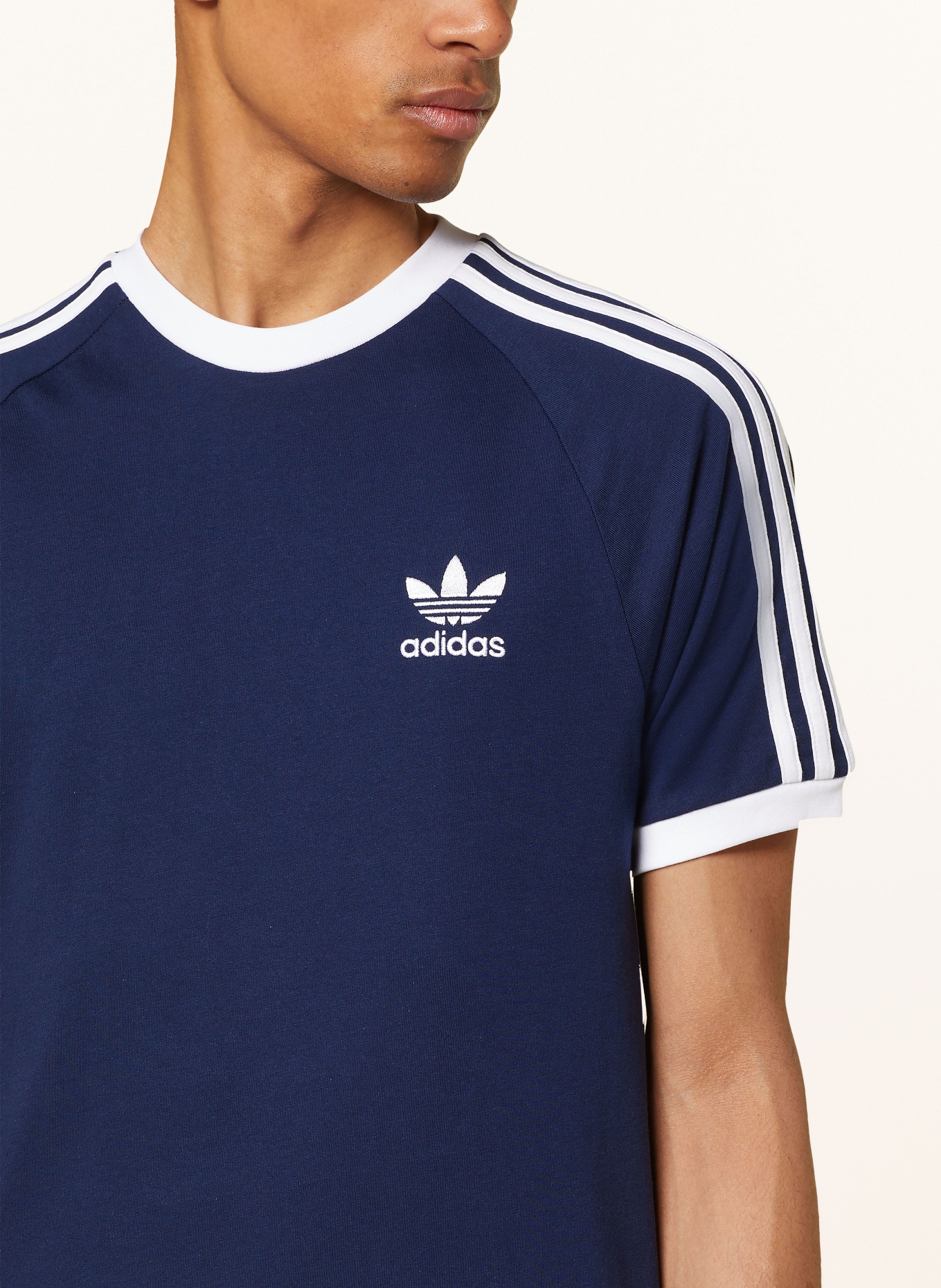 adidas Originals T-shirt, Color: DARK BLUE (Image 4)
