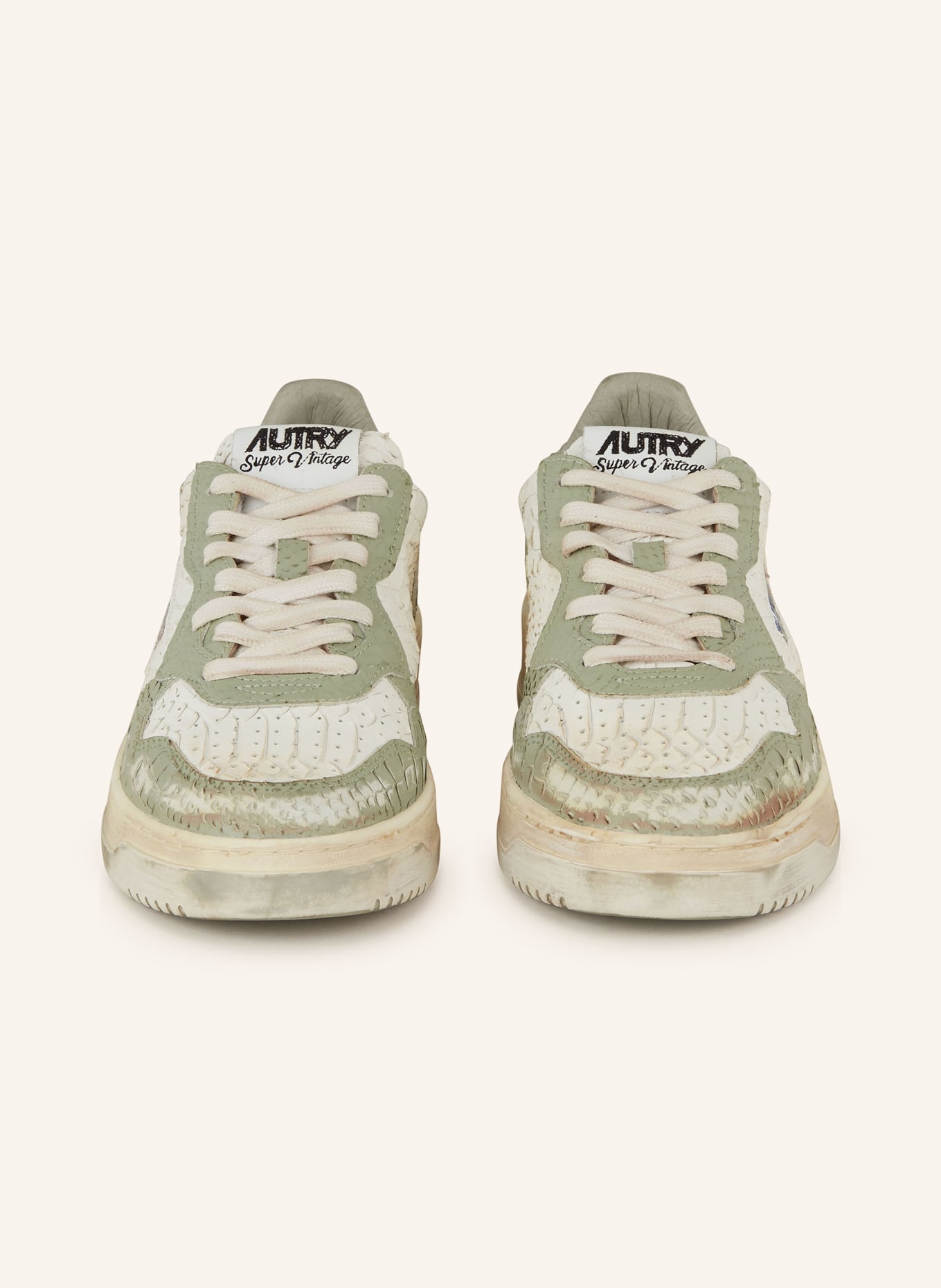 AUTRY Sneakers AUTRY, Color: LIGHT GREEN/ WHITE (Image 3)
