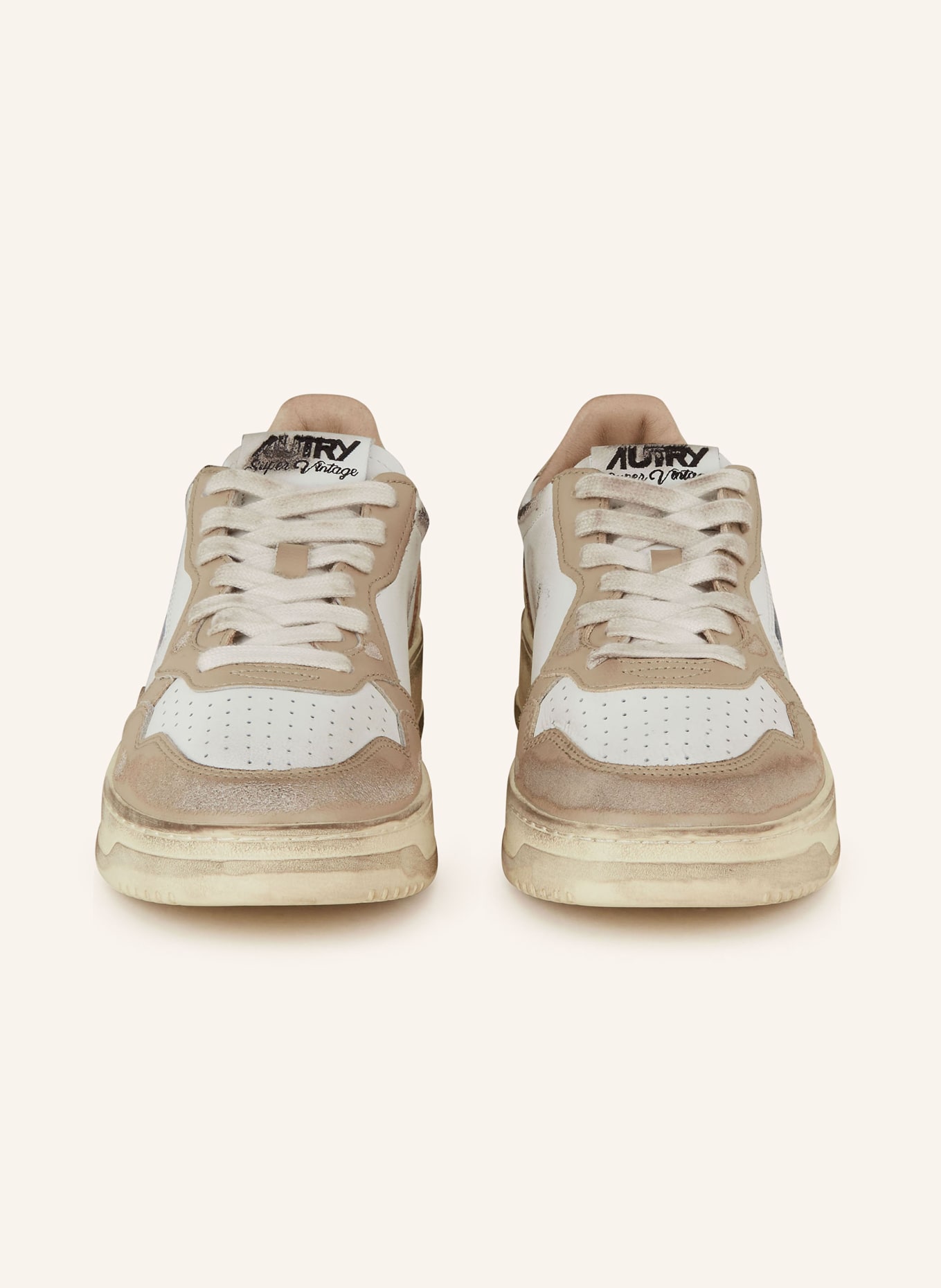 AUTRY Sneakers AUTRY, Color: BEIGE/ WHITE (Image 3)