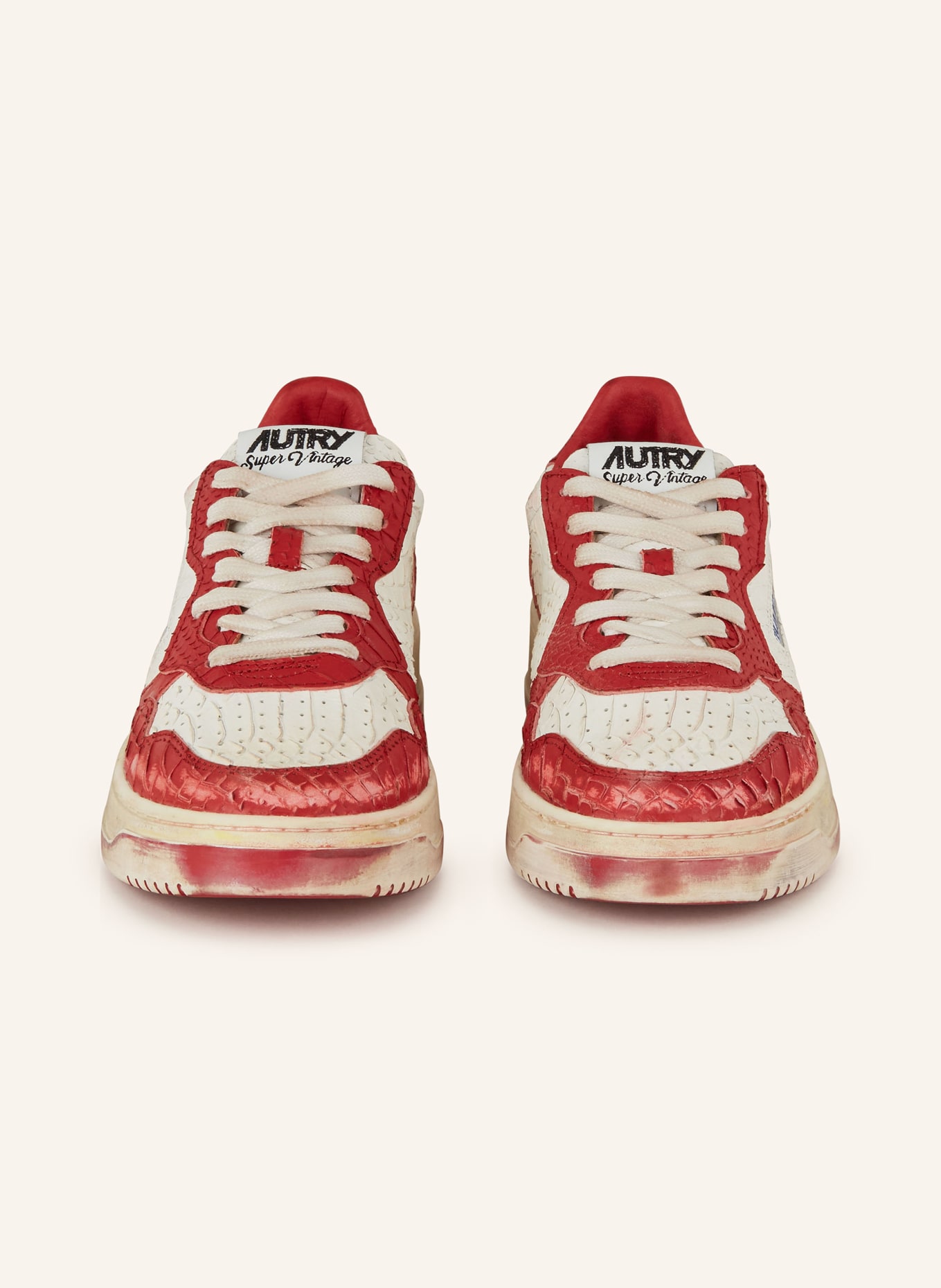 AUTRY Sneakers AUTRY SUPER VINTAGE, Color: RED/ WHITE (Image 3)