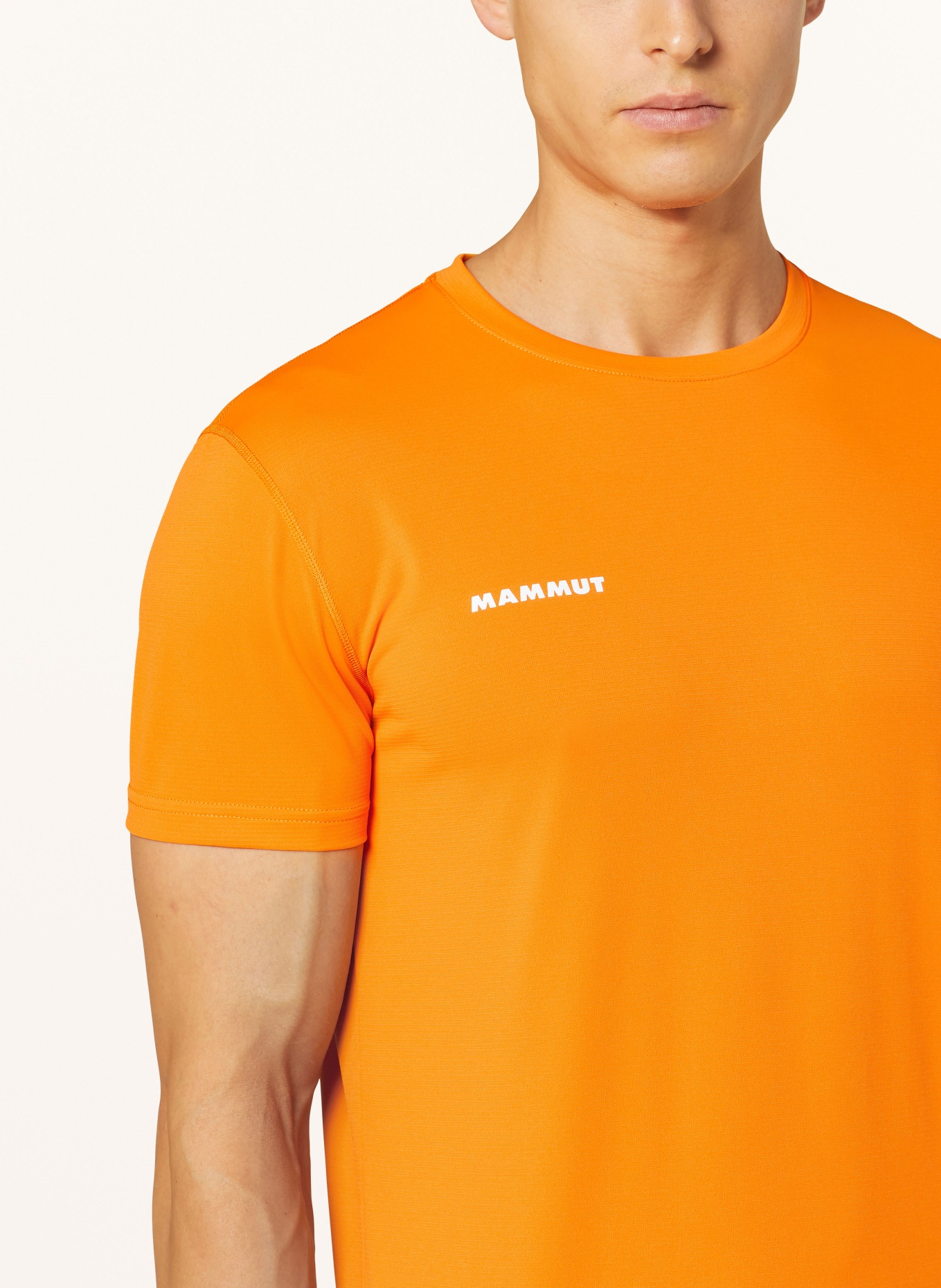 MAMMUT T-shirt MASSONE SPORT, Color: ORANGE (Image 4)
