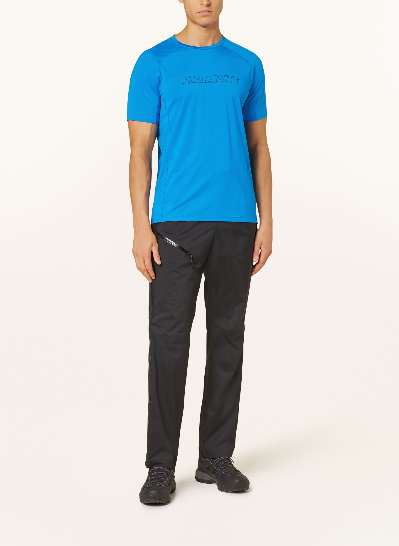 MAMMUT T-shirt SELUN FL, Color: NEON BLUE (Image 2)