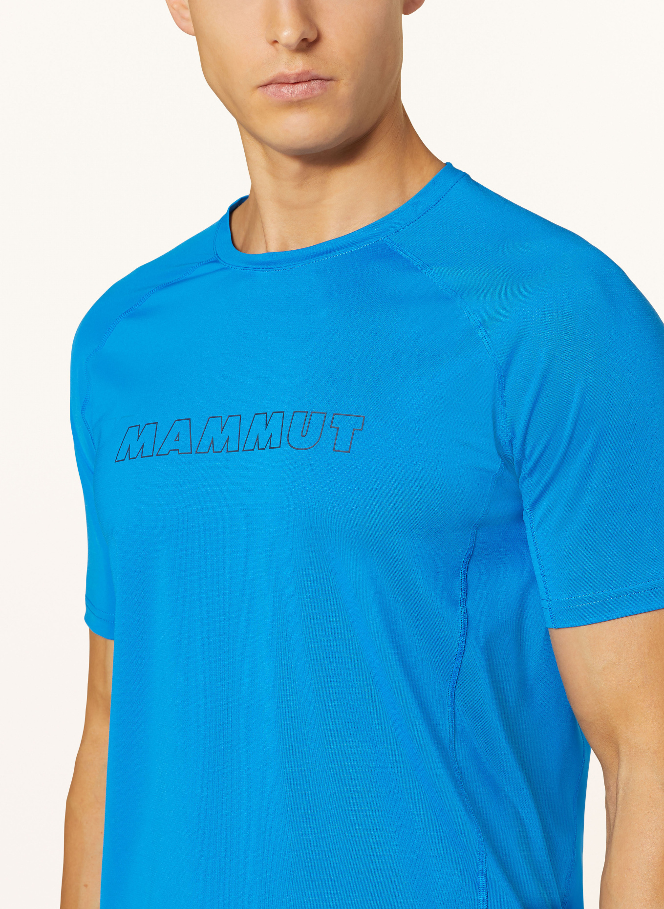 MAMMUT T-shirt SELUN FL, Kolor: JASKRAWY NIEBIESKI (Obrazek 4)