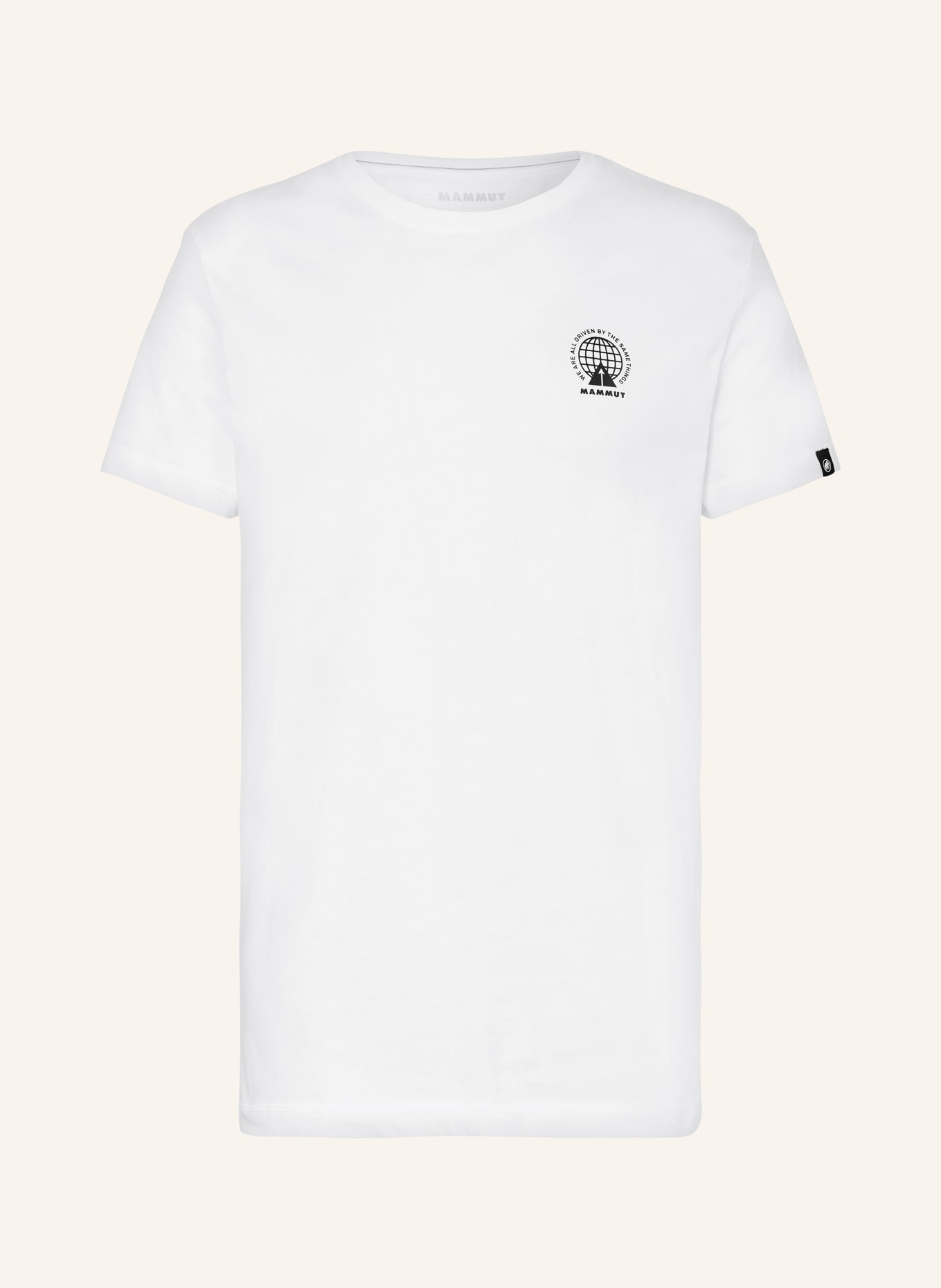 MAMMUT T-shirt MASSONE, Kolor: BIAŁY (Obrazek 1)