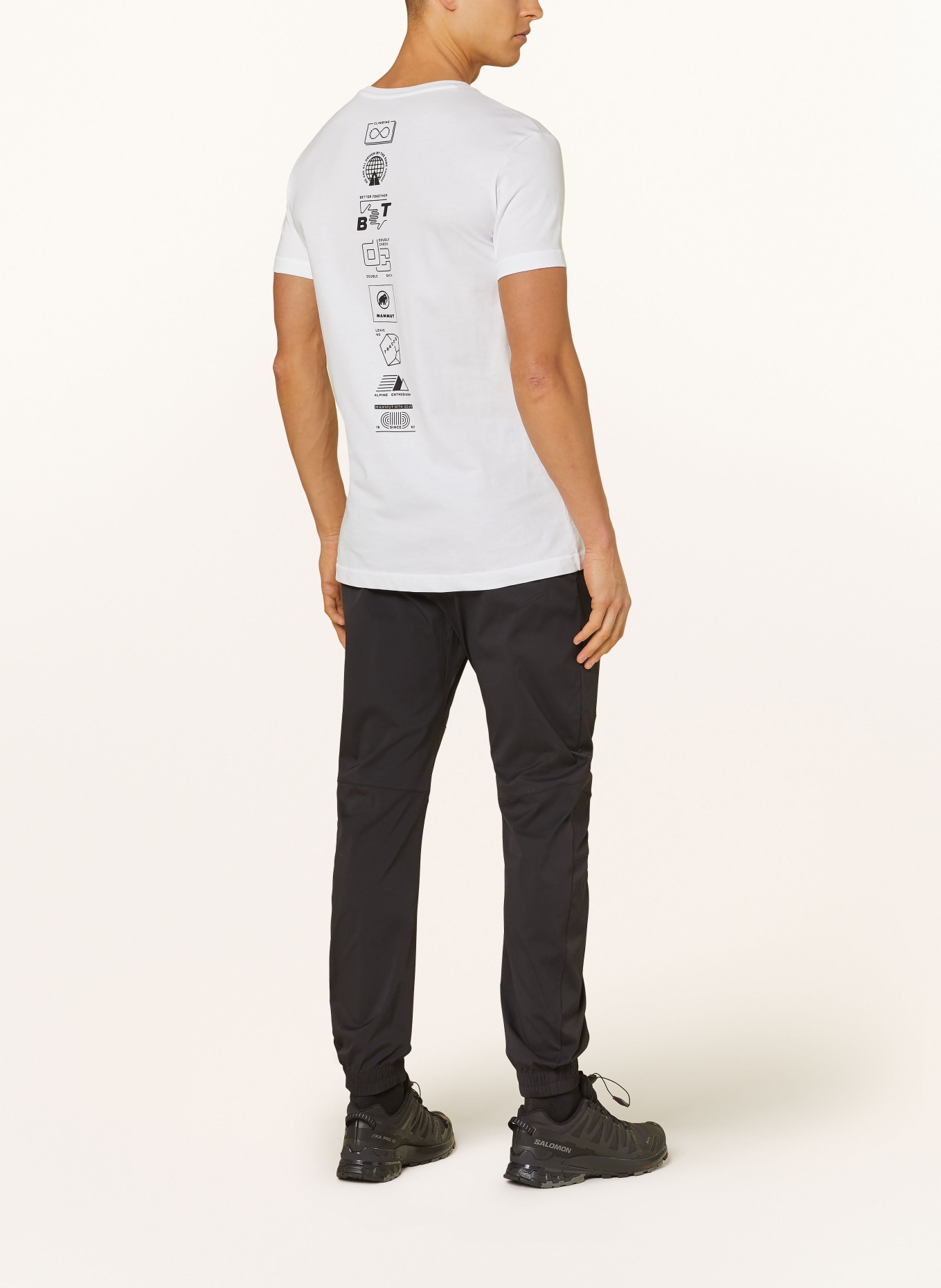 MAMMUT T-shirt MASSONE, Color: WHITE (Image 2)