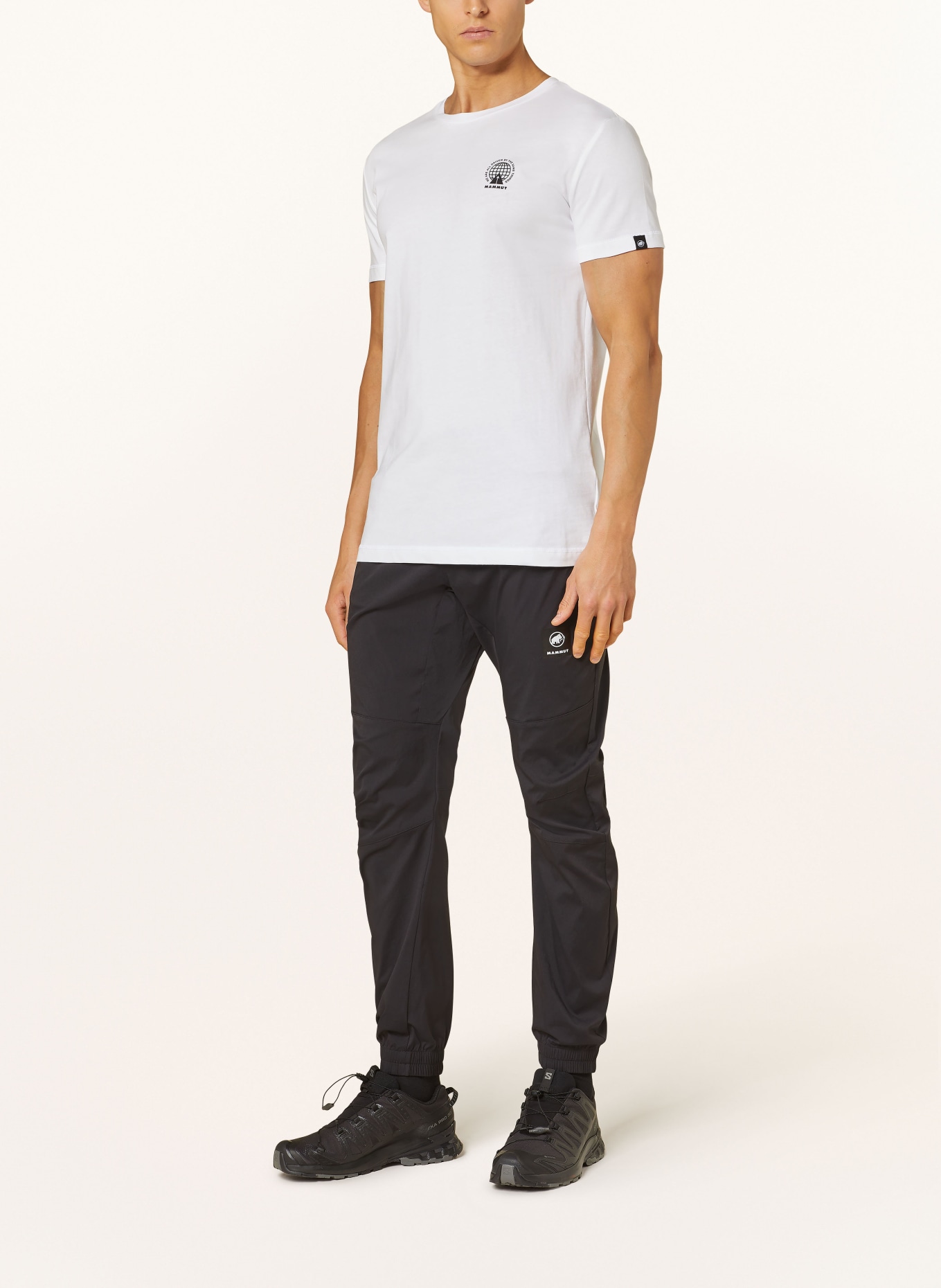 MAMMUT T-shirt MASSONE, Color: WHITE (Image 3)