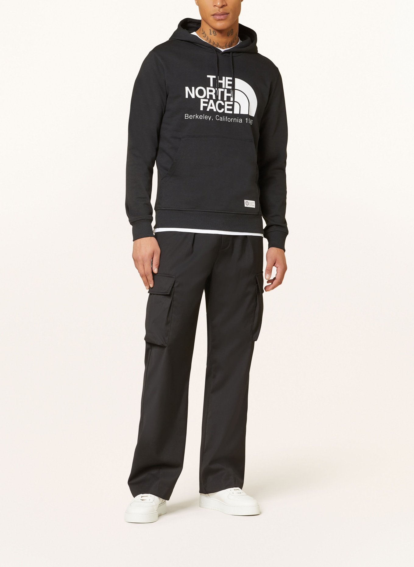 THE NORTH FACE Hoodie BERKELEY, Color: BLACK (Image 2)