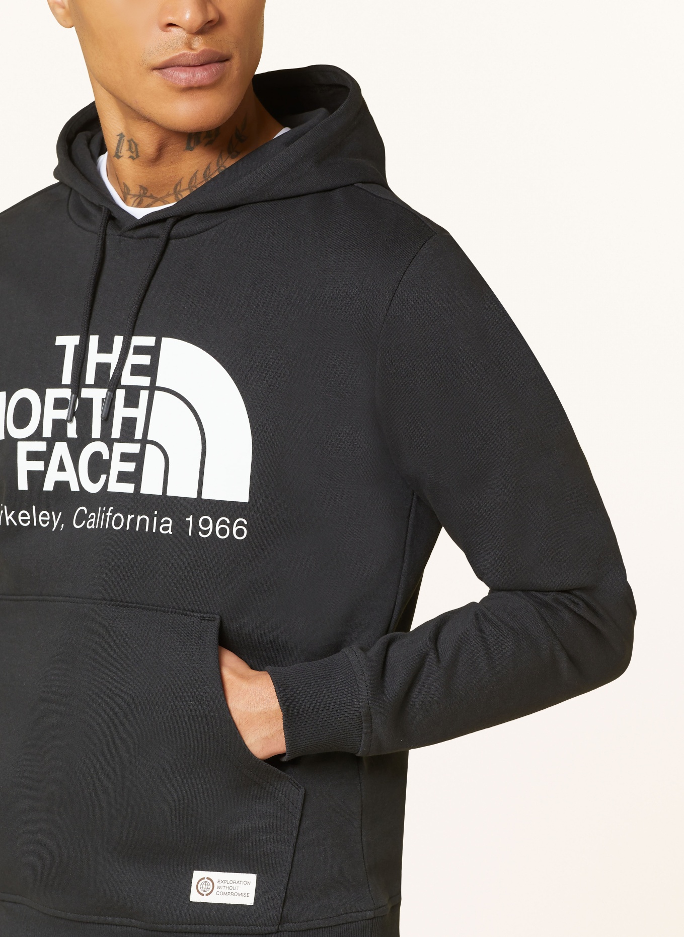 THE NORTH FACE Hoodie BERKELEY, Color: BLACK (Image 5)