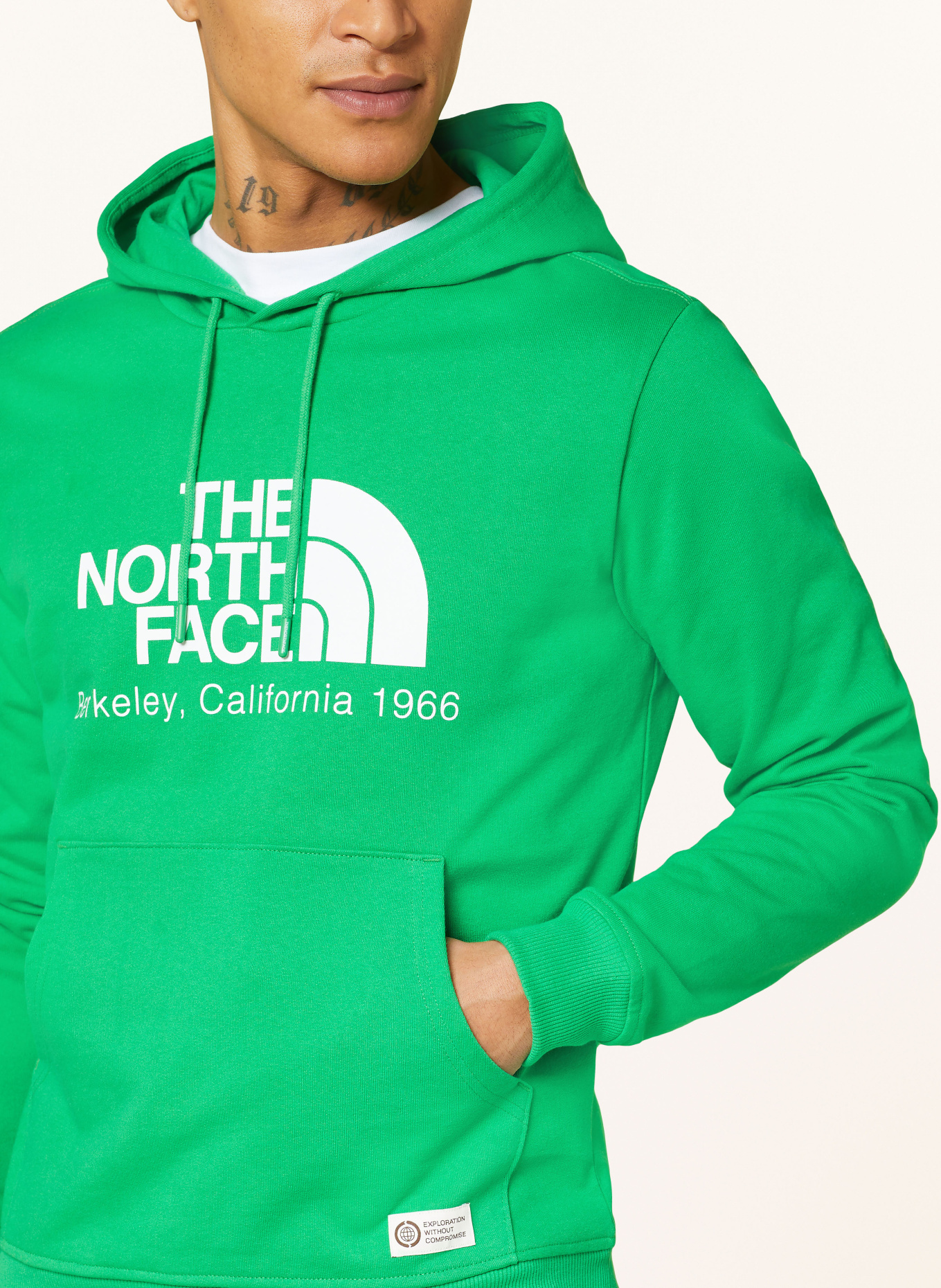 THE NORTH FACE Hoodie BERKELEY, Farbe: GRÜN (Bild 5)