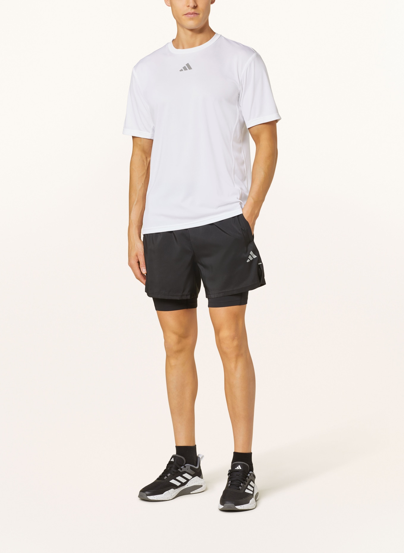 adidas T-shirt HIIT WORKOUT, Color: WHITE (Image 2)