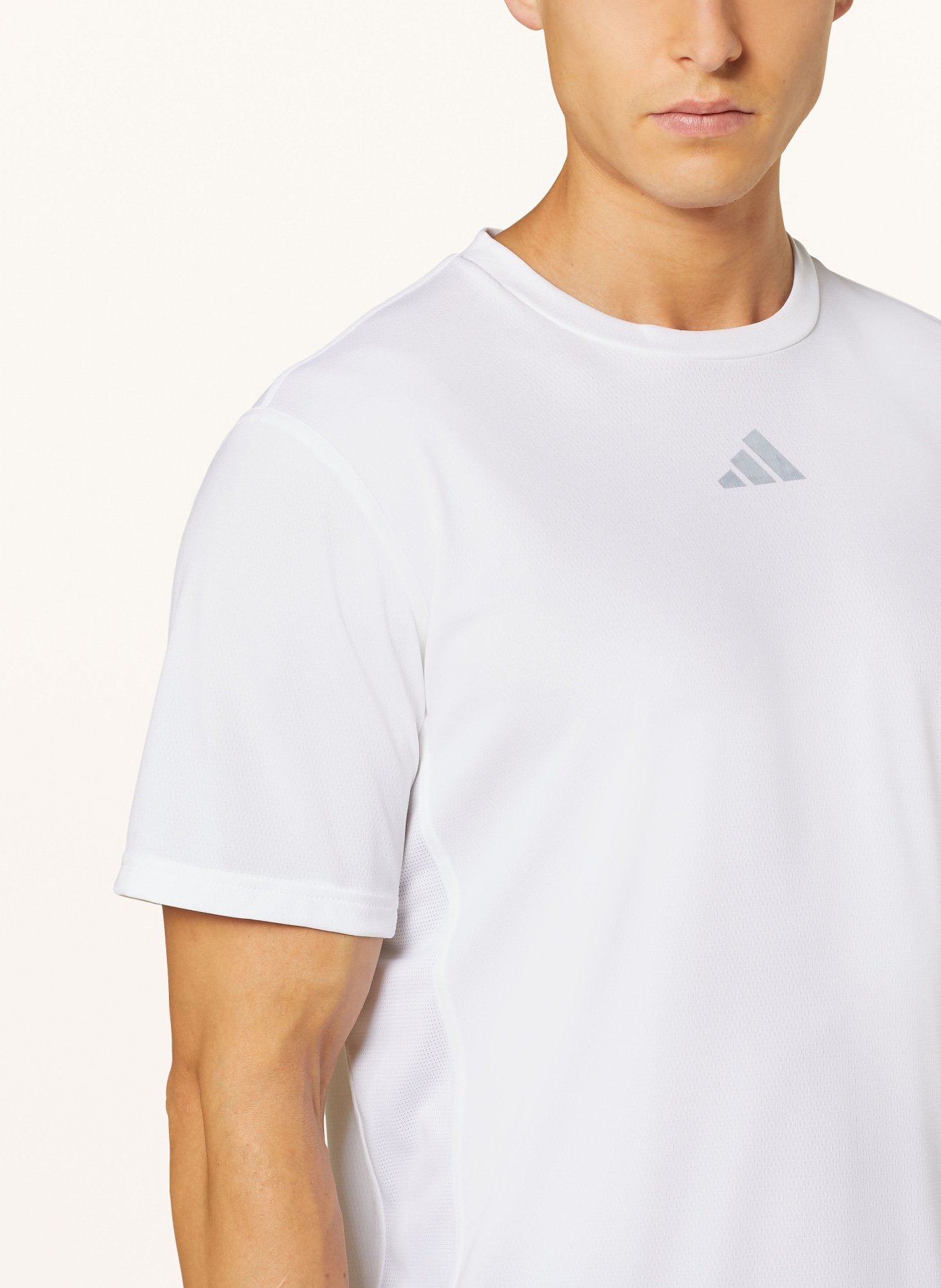 adidas T-Shirt HIIT WORKOUT, Farbe: WEISS (Bild 4)