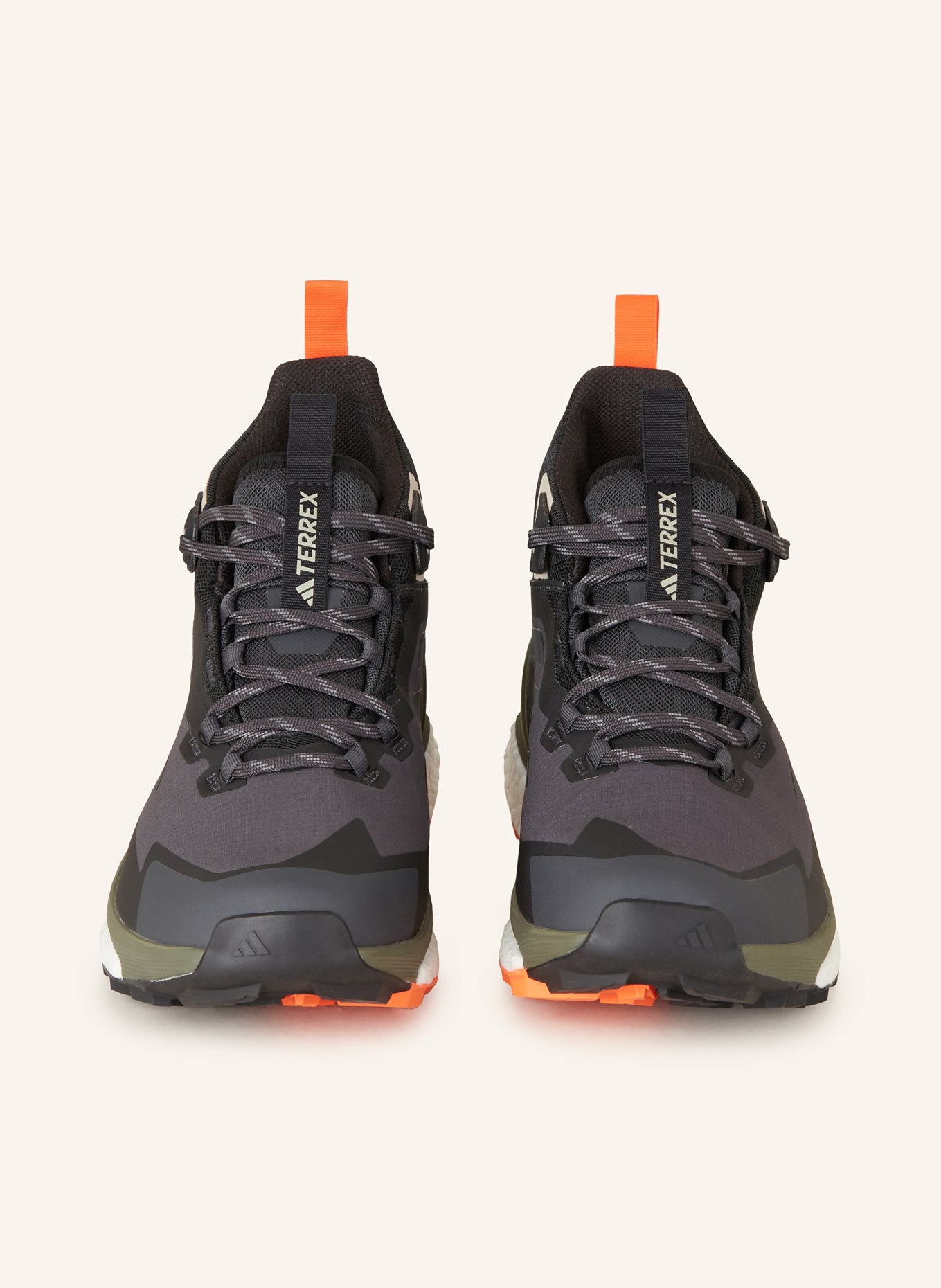 adidas TERREX Trekking shoes TERREX FREE HIKER 2 GTX, Color: BLACK/ DARK GRAY/ KHAKI (Image 3)