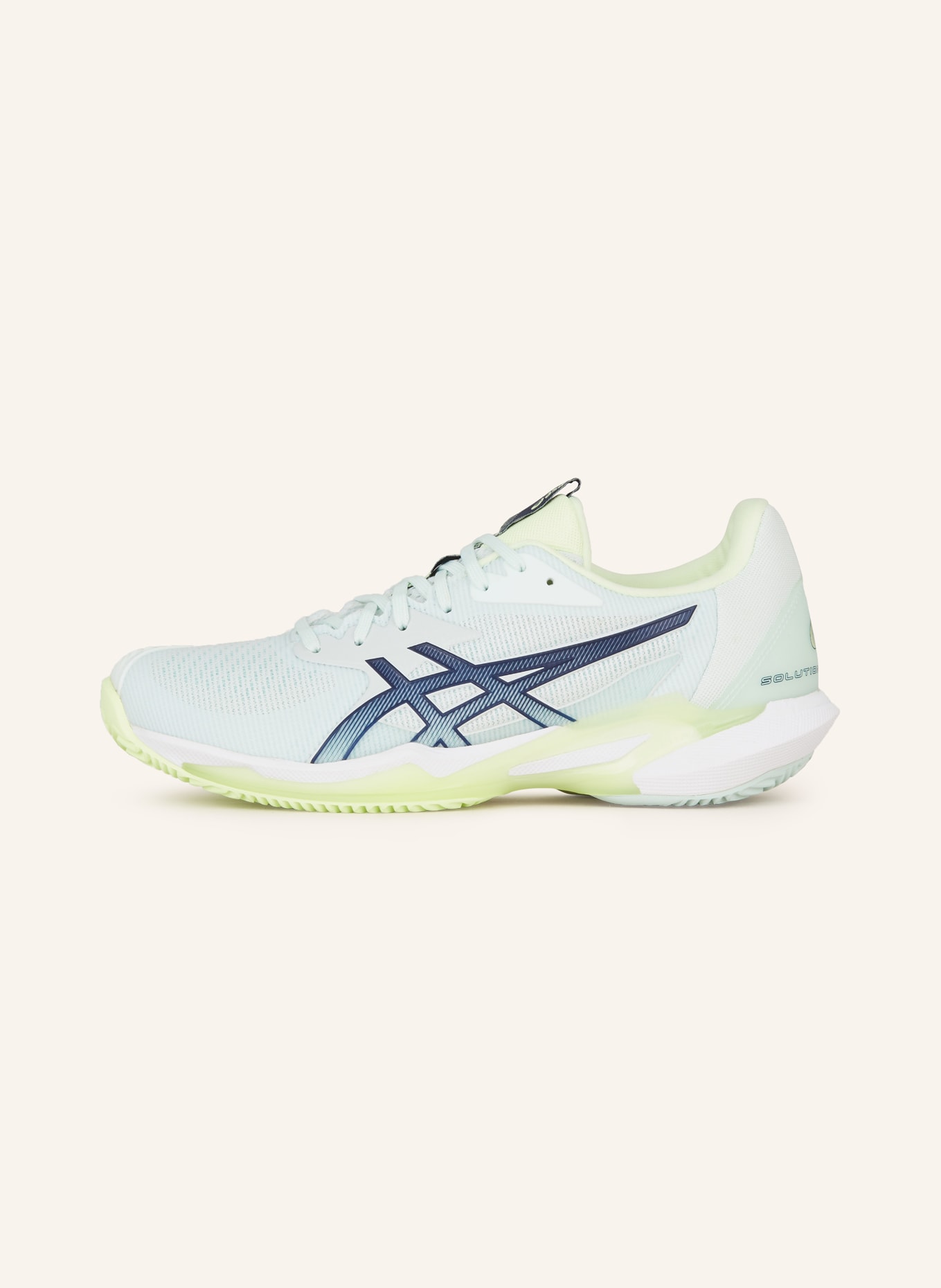 ASICS Tennis shoes SOLUTION SPEED FF 3 CLAY, Color: MINT/ LIGHT GREEN/ DARK BLUE (Image 4)