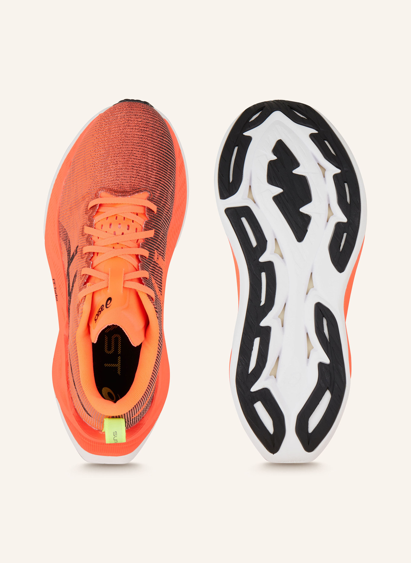ASICS Running shoe SUPERBLAST, Color: NEON ORANGE/ BLACK (Image 5)