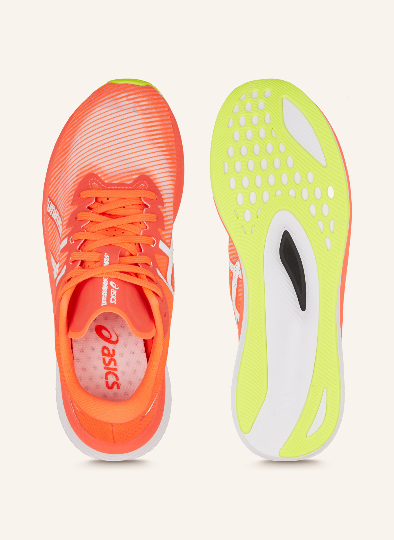 ASICS Running shoes MAGIC SPEED 3, Color: NEON RED/ WHITE (Image 5)