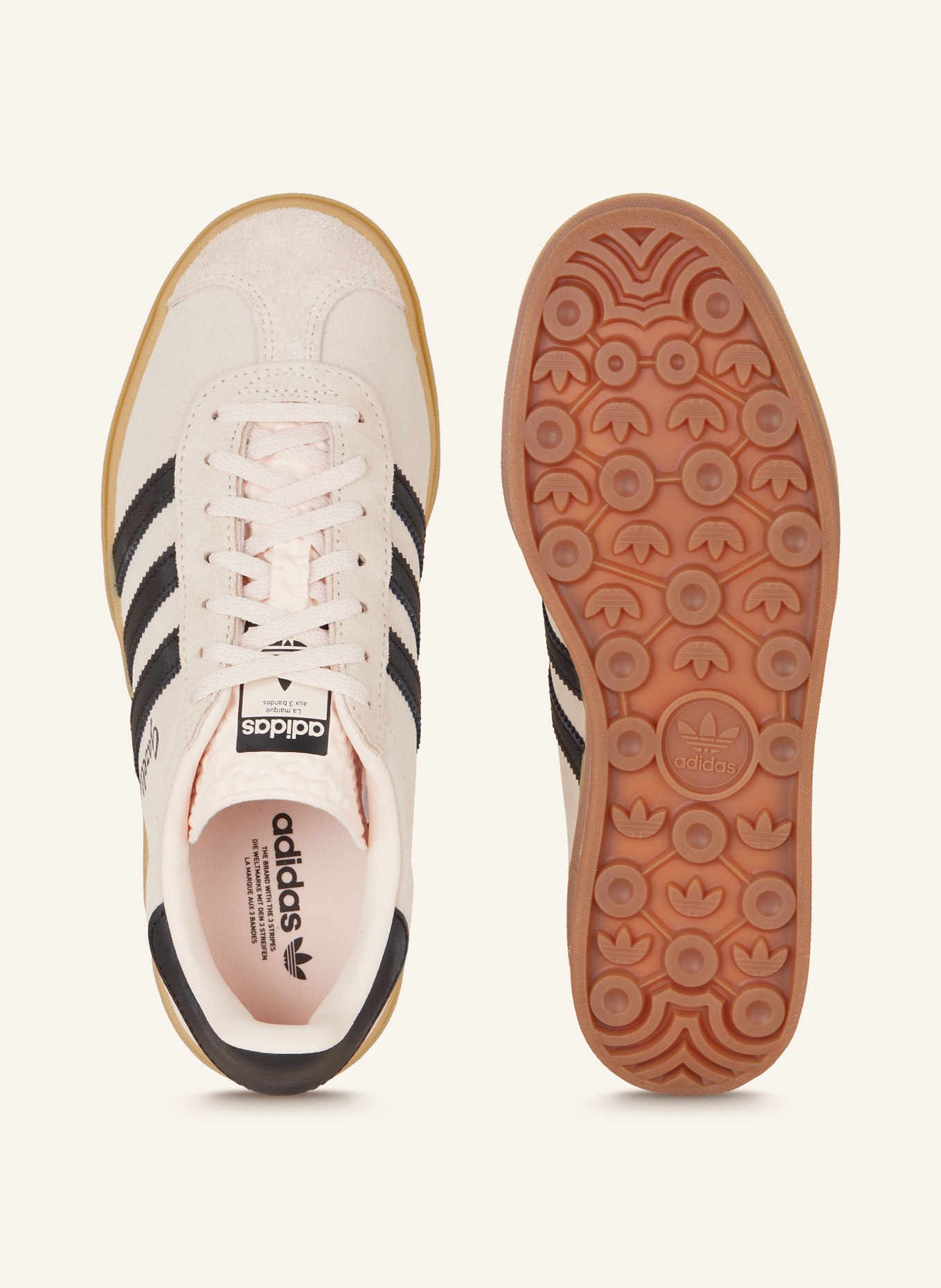 adidas Originals Sneakersy GAZELLE BOLD, Barva: SVĚTLE RŮŽOVÁ/ ČERNÁ (Obrázek 5)