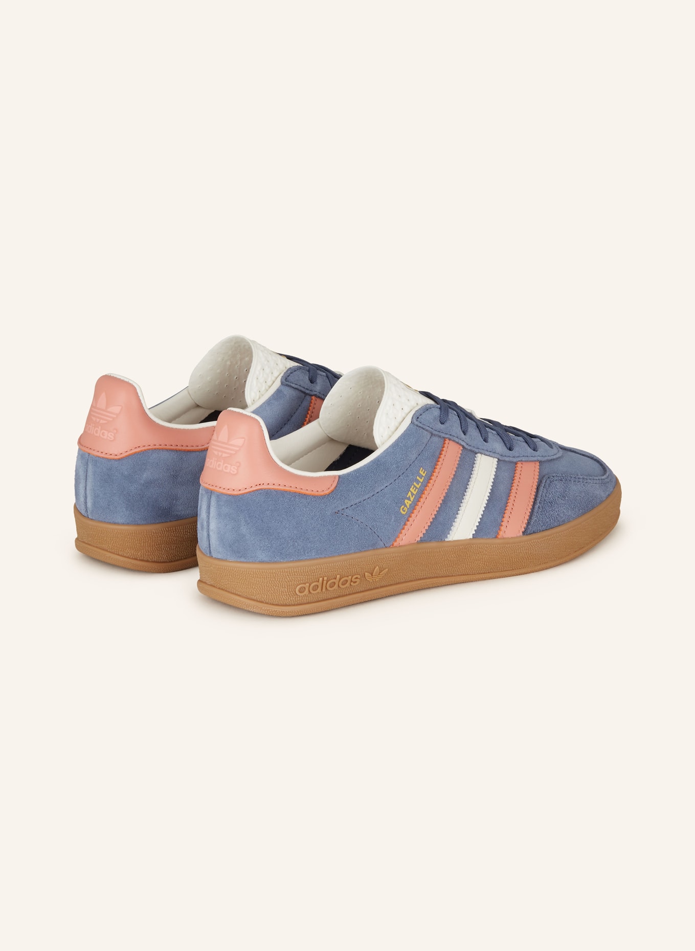 adidas Originals Sneaker GAZELLE INDOOR, Farbe: BLAU/ WEISS/ ROSÉ (Bild 2)