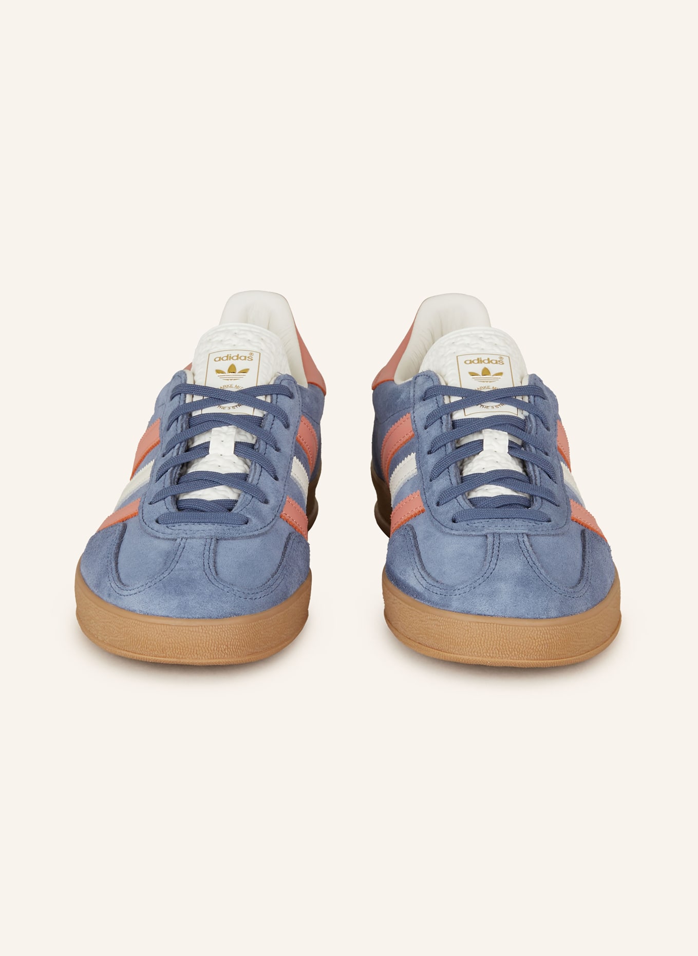 adidas Originals Sneaker GAZELLE INDOOR, Farbe: BLAU/ WEISS/ ROSÉ (Bild 3)