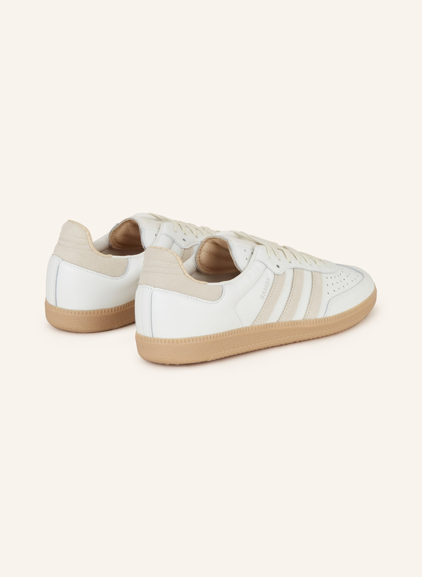 adidas Originals Sneaker SAMBA OG, Farbe: WEISS/ BEIGE (Bild 2)