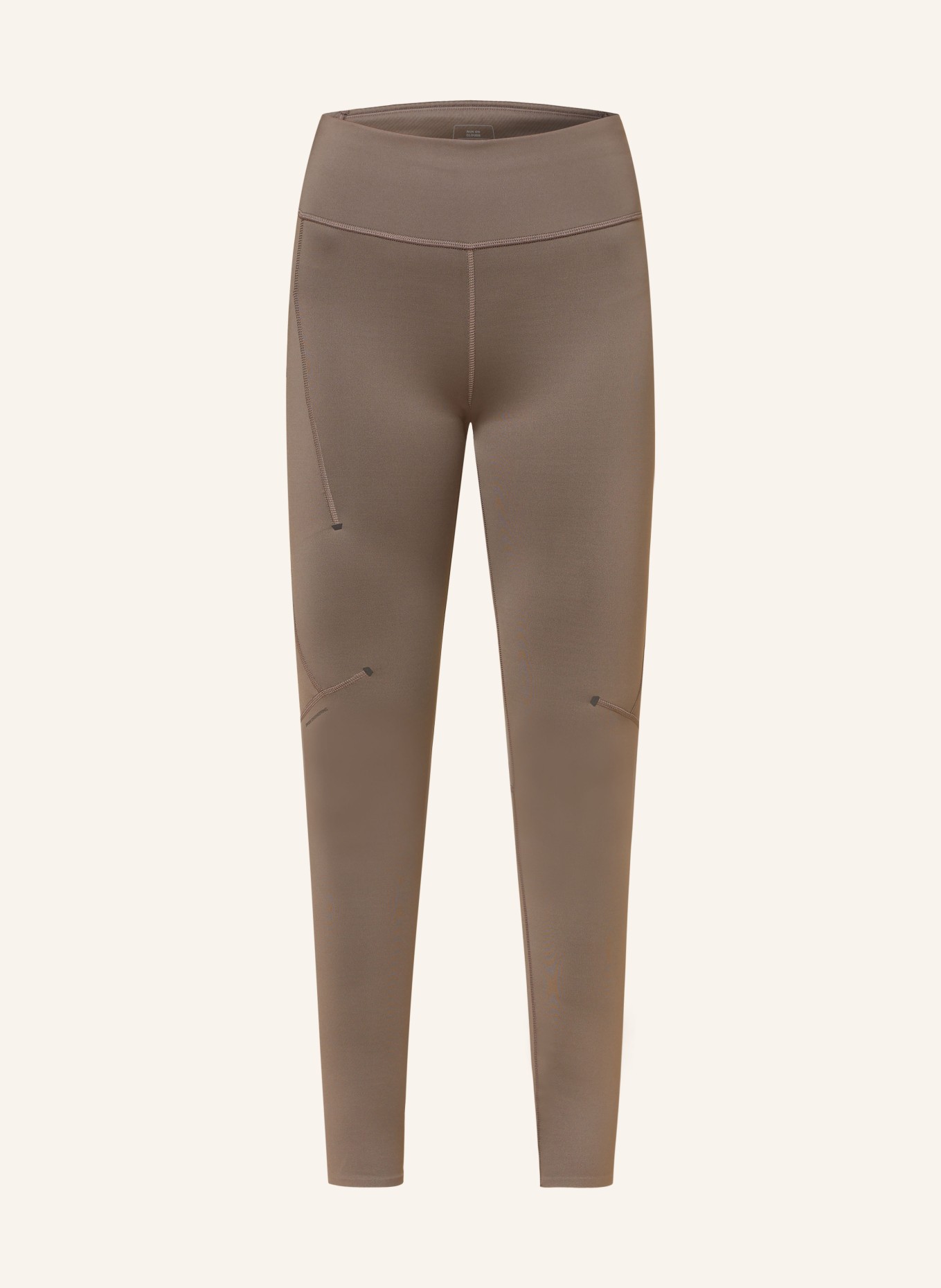 On Running leggings PERFORMANCE, Color: TAUPE (Image 1)