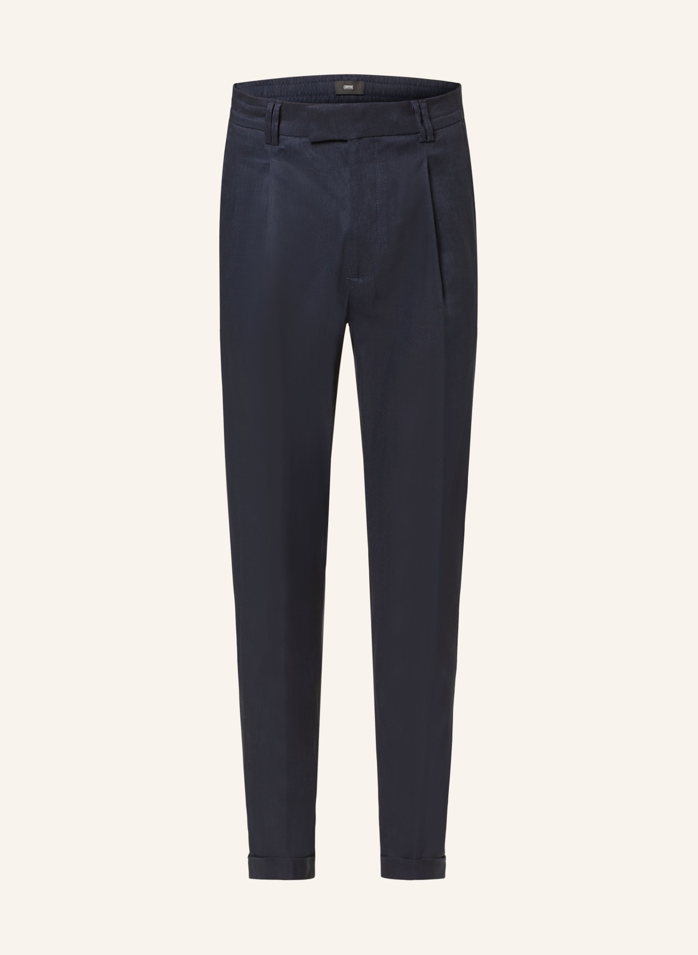 CINQUE Anzughose CISAND Extra Slim Fit mit Leinen, Farbe: 69 DUNKELBLAU (Bild 1)